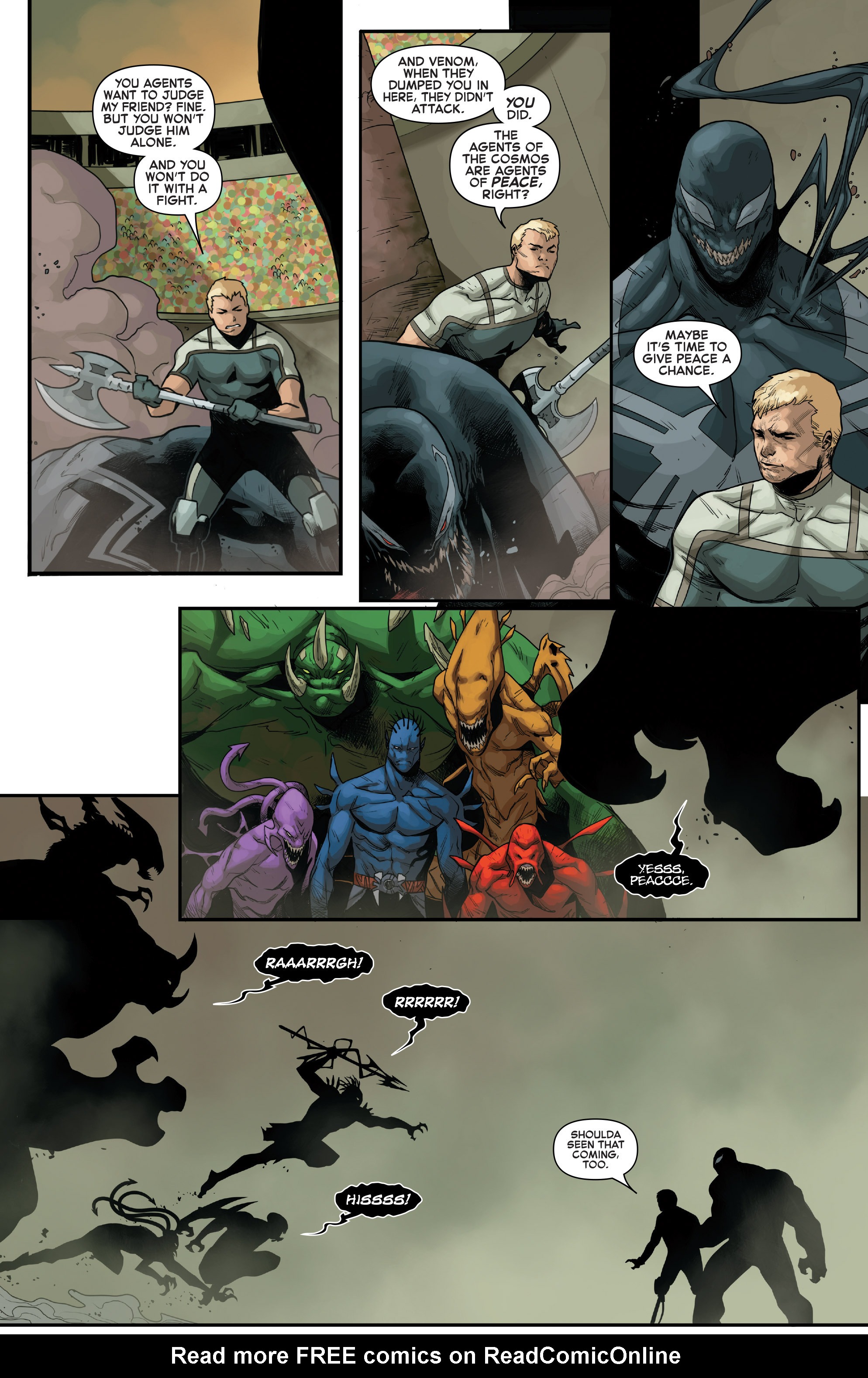 Read online Venom: Space Knight comic -  Issue #10 - 14