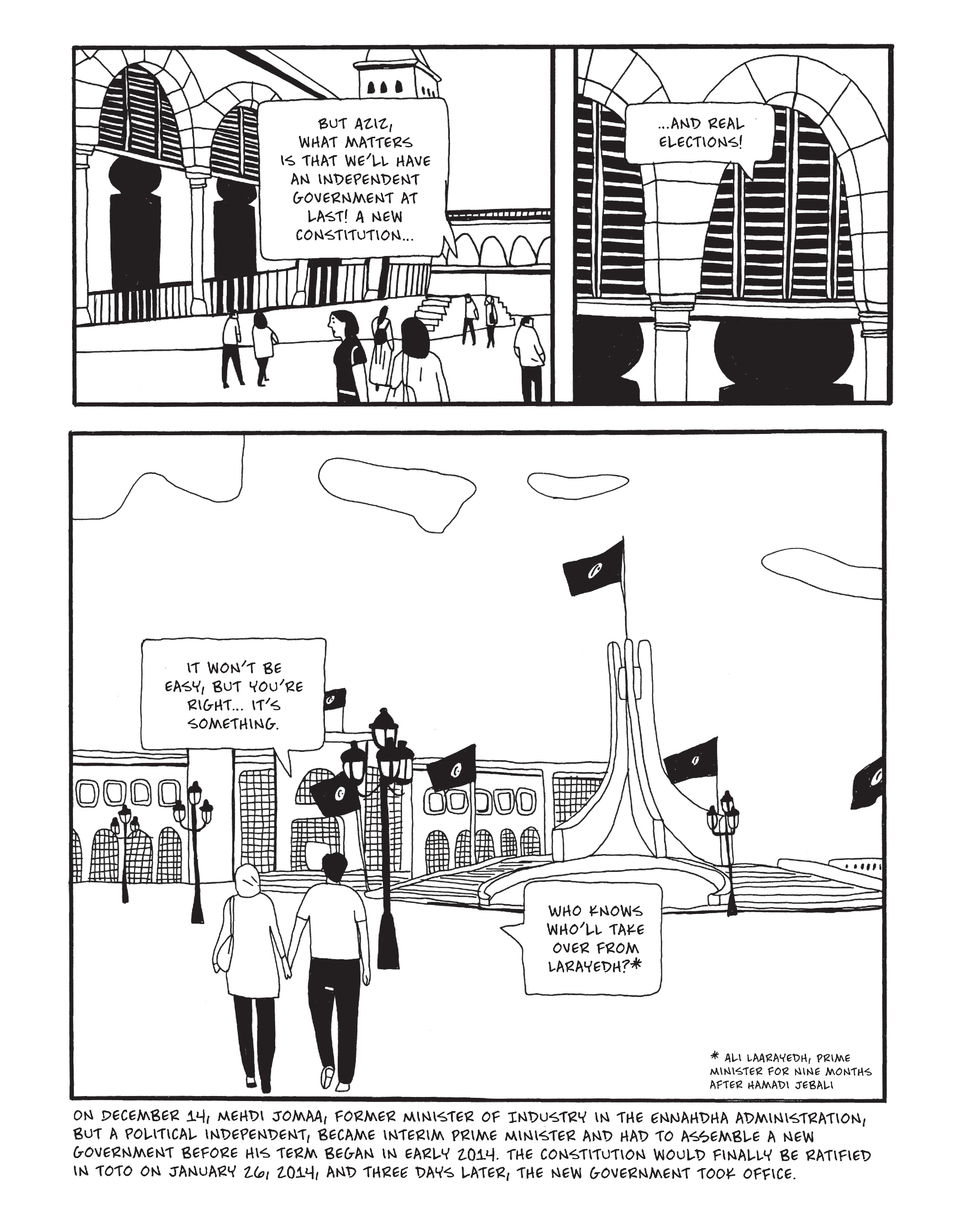 Read online After the Spring: A Story of Tunisian Youth comic -  Issue # TPB - 127