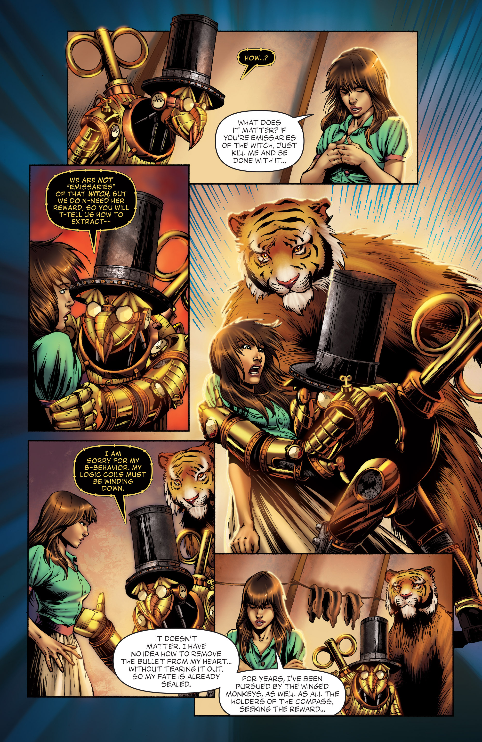 Read online Legends of Oz: Tik-Tok and the Kalidah comic -  Issue #1 - 22