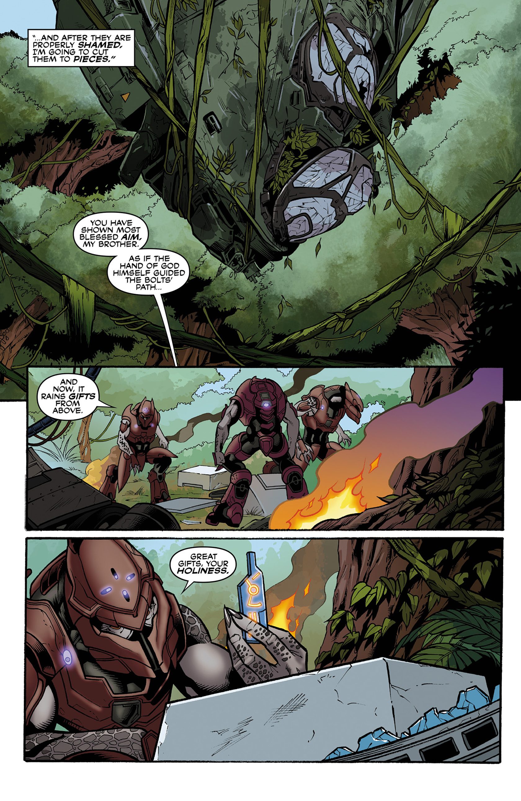 Read online Halo: Escalation comic -  Issue #14 - 23