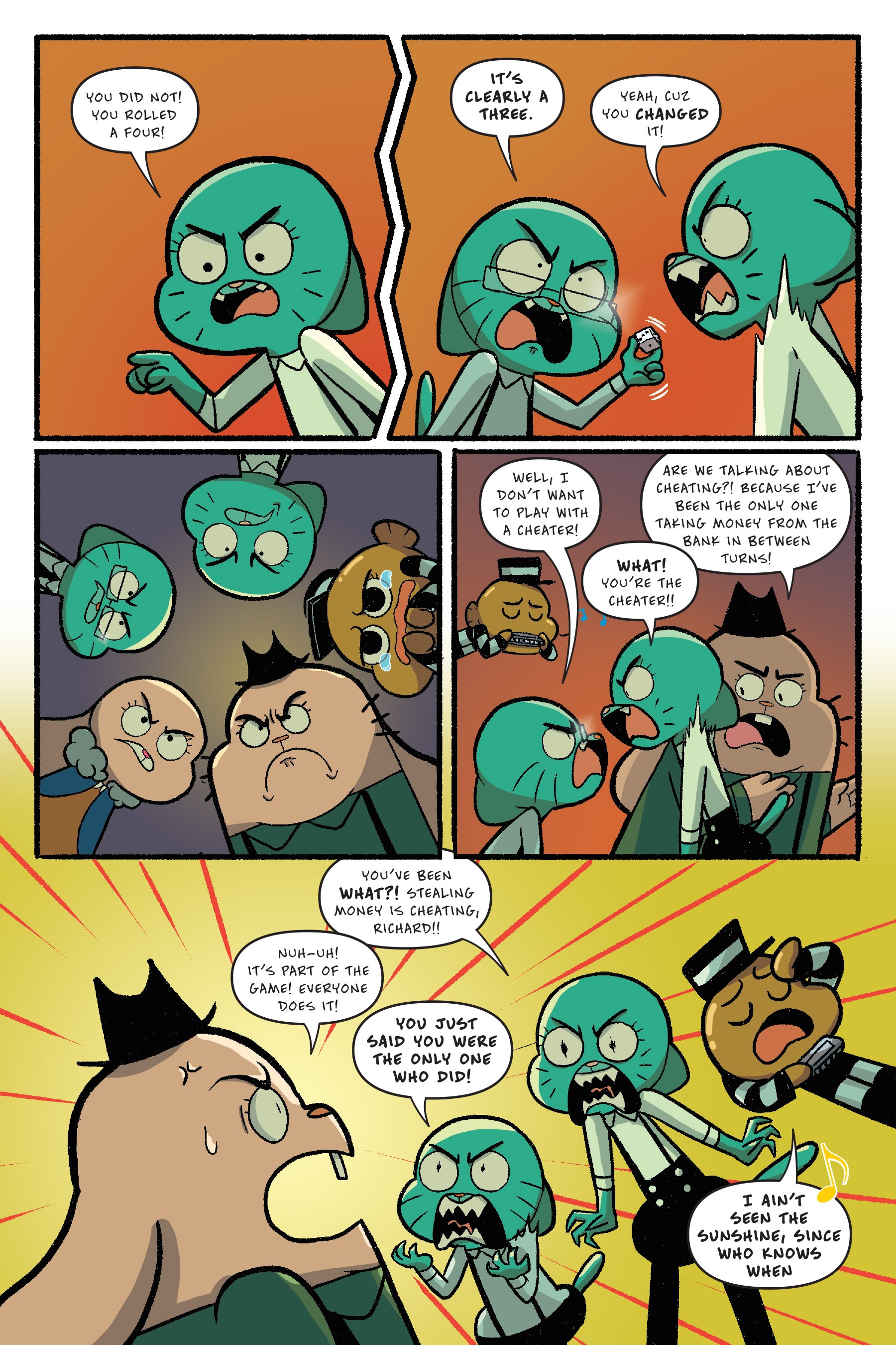 Read online The Amazing World of Gumball: The Storm comic -  Issue # TPB - 30