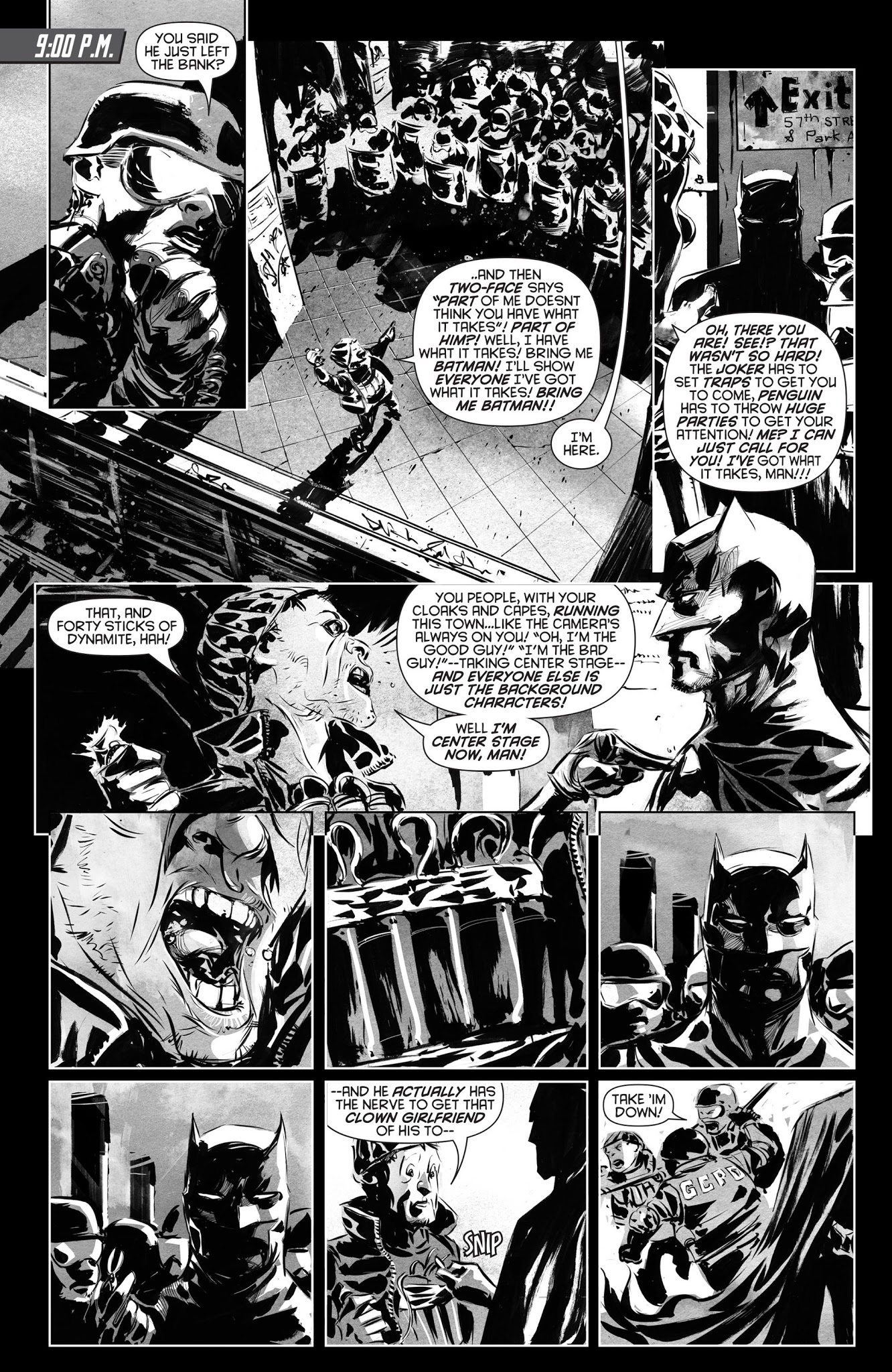 Read online Batman Black and White (2013) comic -  Issue #4 - 25