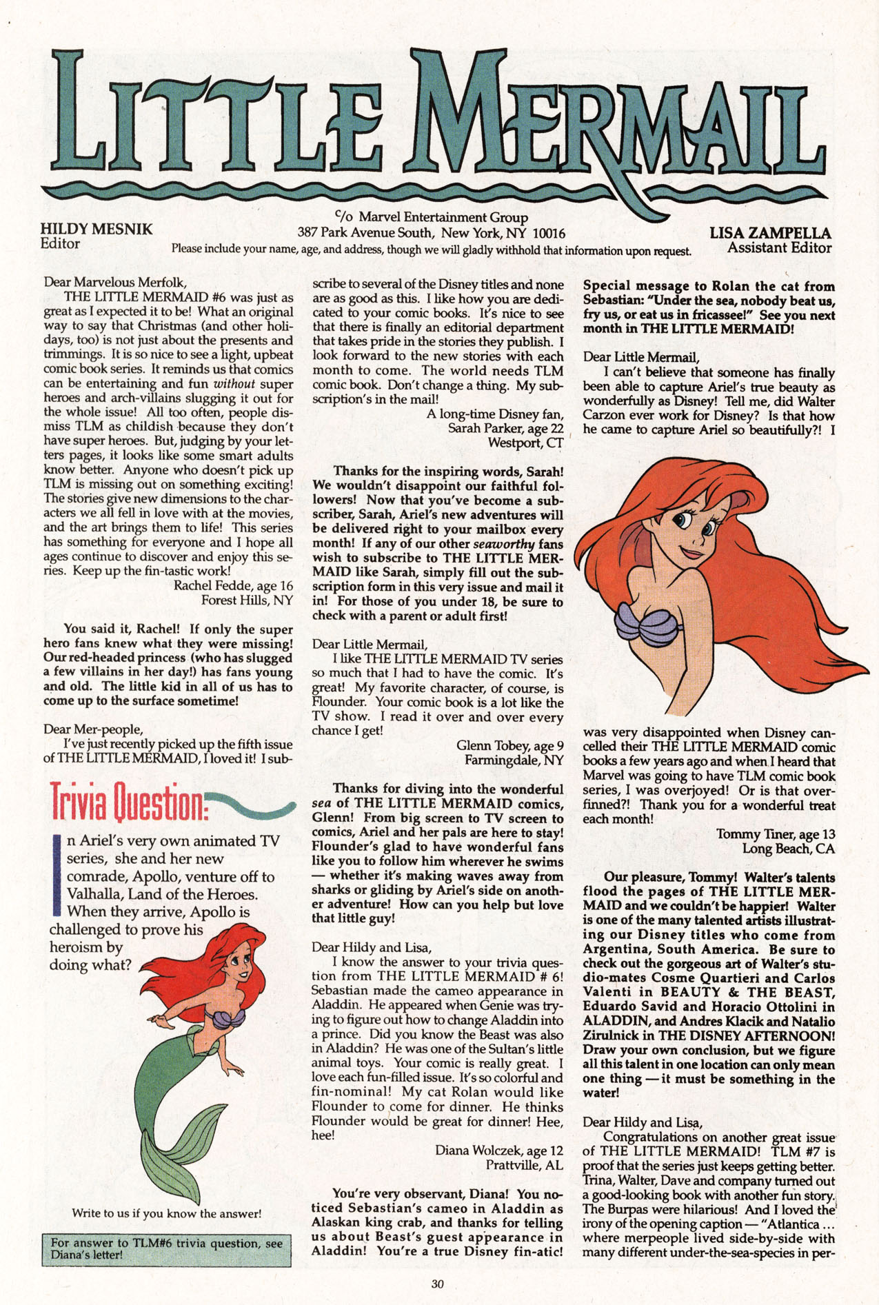 Read online Disney's The Little Mermaid comic -  Issue #8 - 32