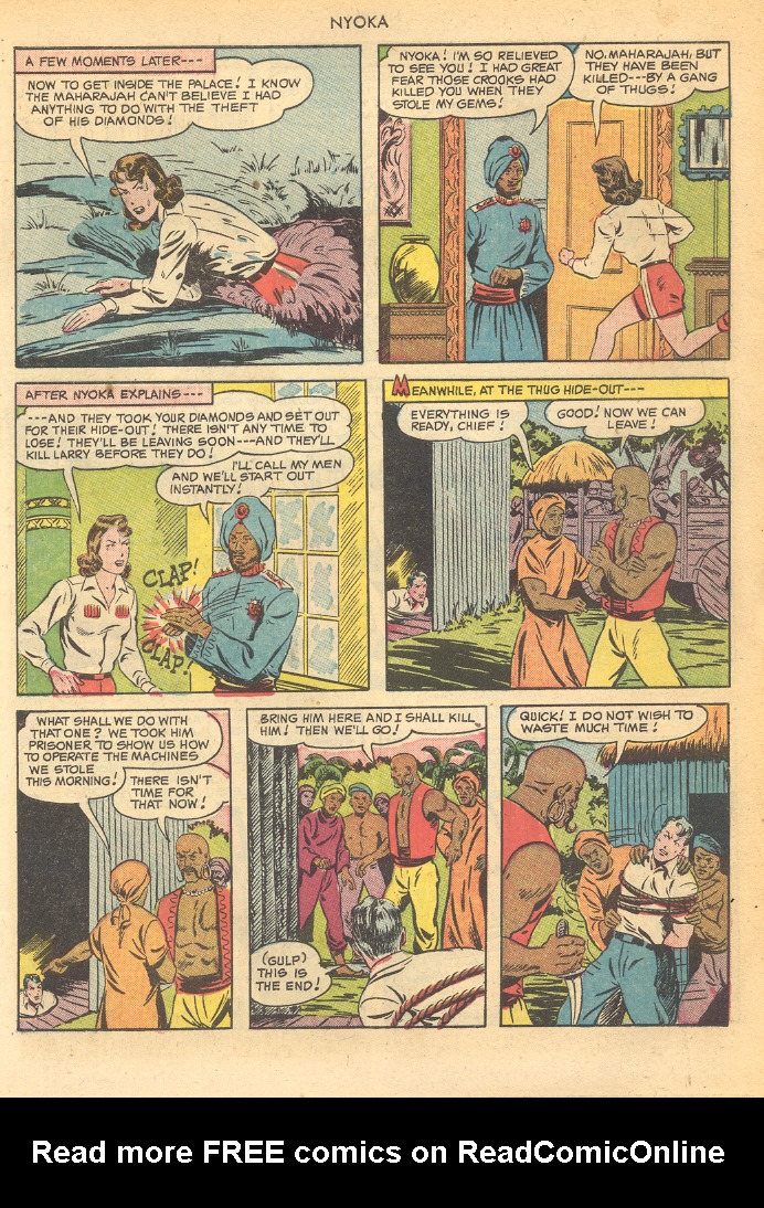 Read online Nyoka the Jungle Girl (1945) comic -  Issue #49 - 19