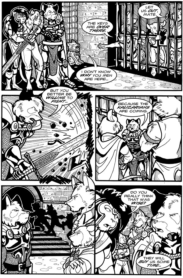 Read online Tall Tails: Thieves' Quest comic -  Issue #19 - 19