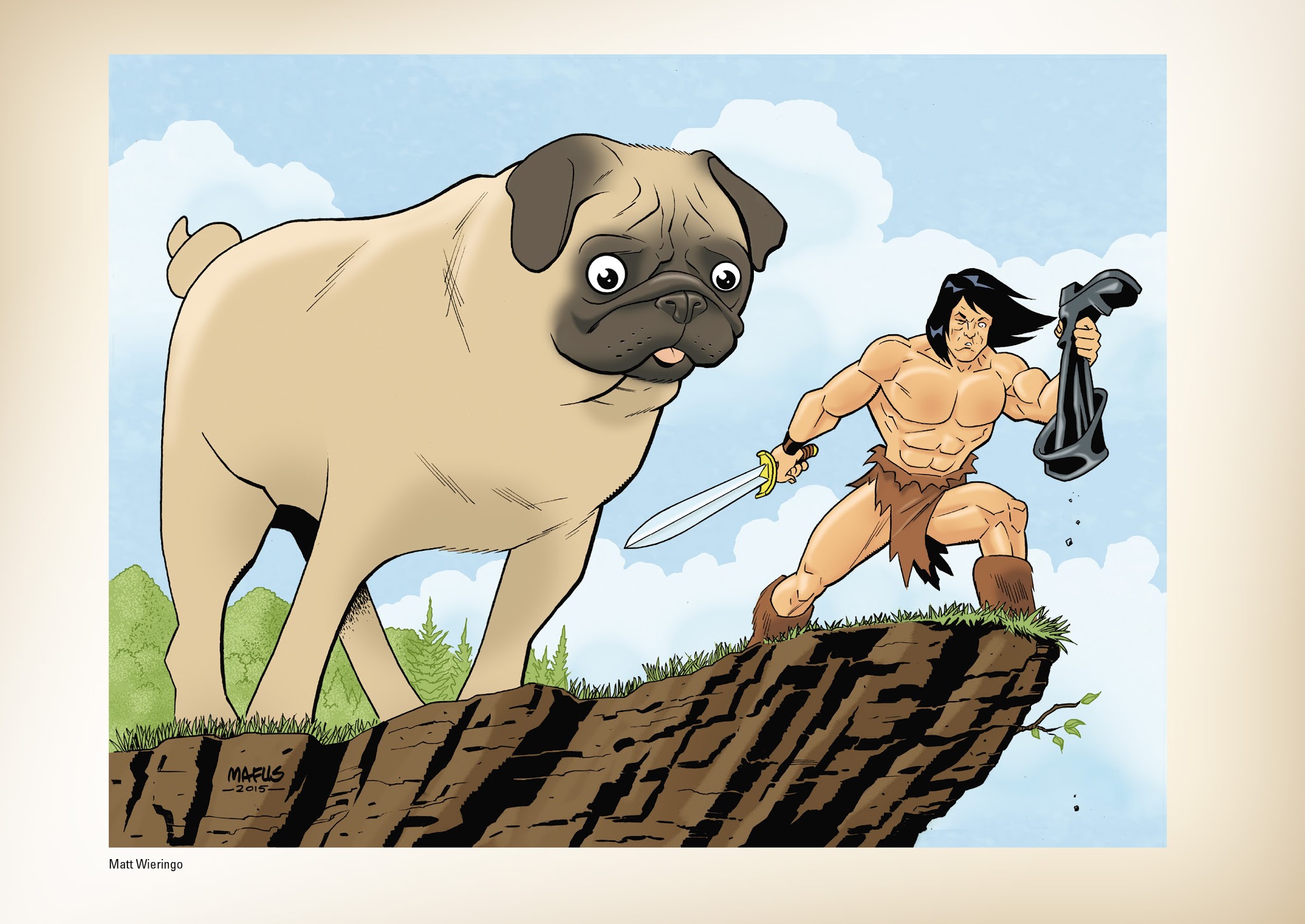 Read online Battlepug comic -  Issue # TPB 4 - 61