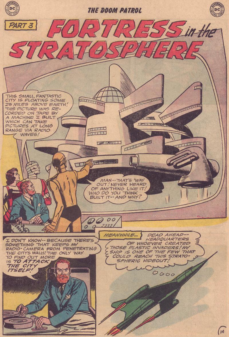 Read online Doom Patrol (1964) comic -  Issue #91 - 16