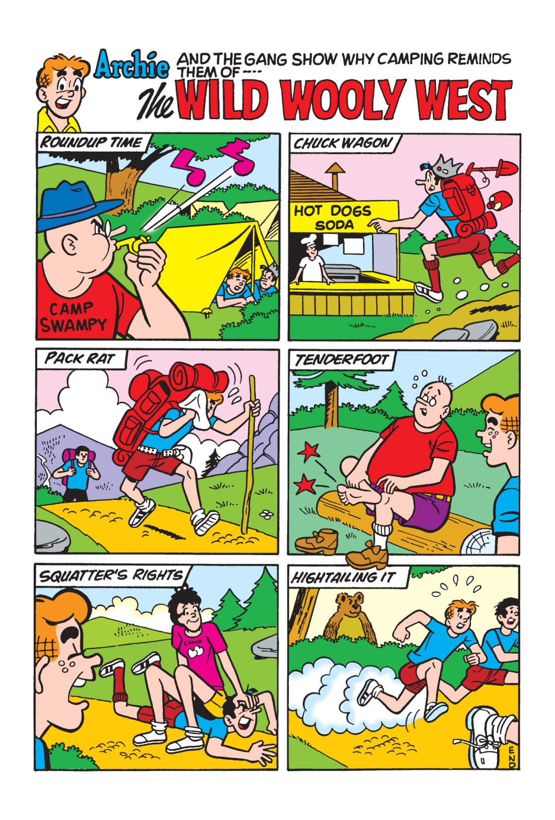 Read online Archie's Camp Tales comic -  Issue # TPB - 18