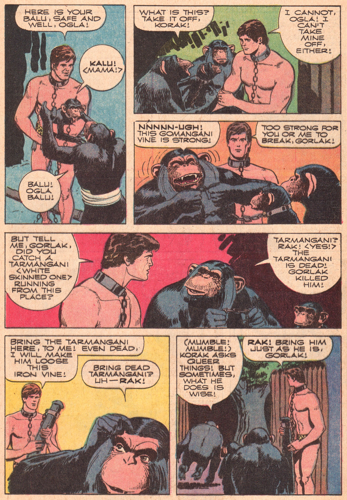 Read online Korak, Son of Tarzan (1964) comic -  Issue #41 - 20