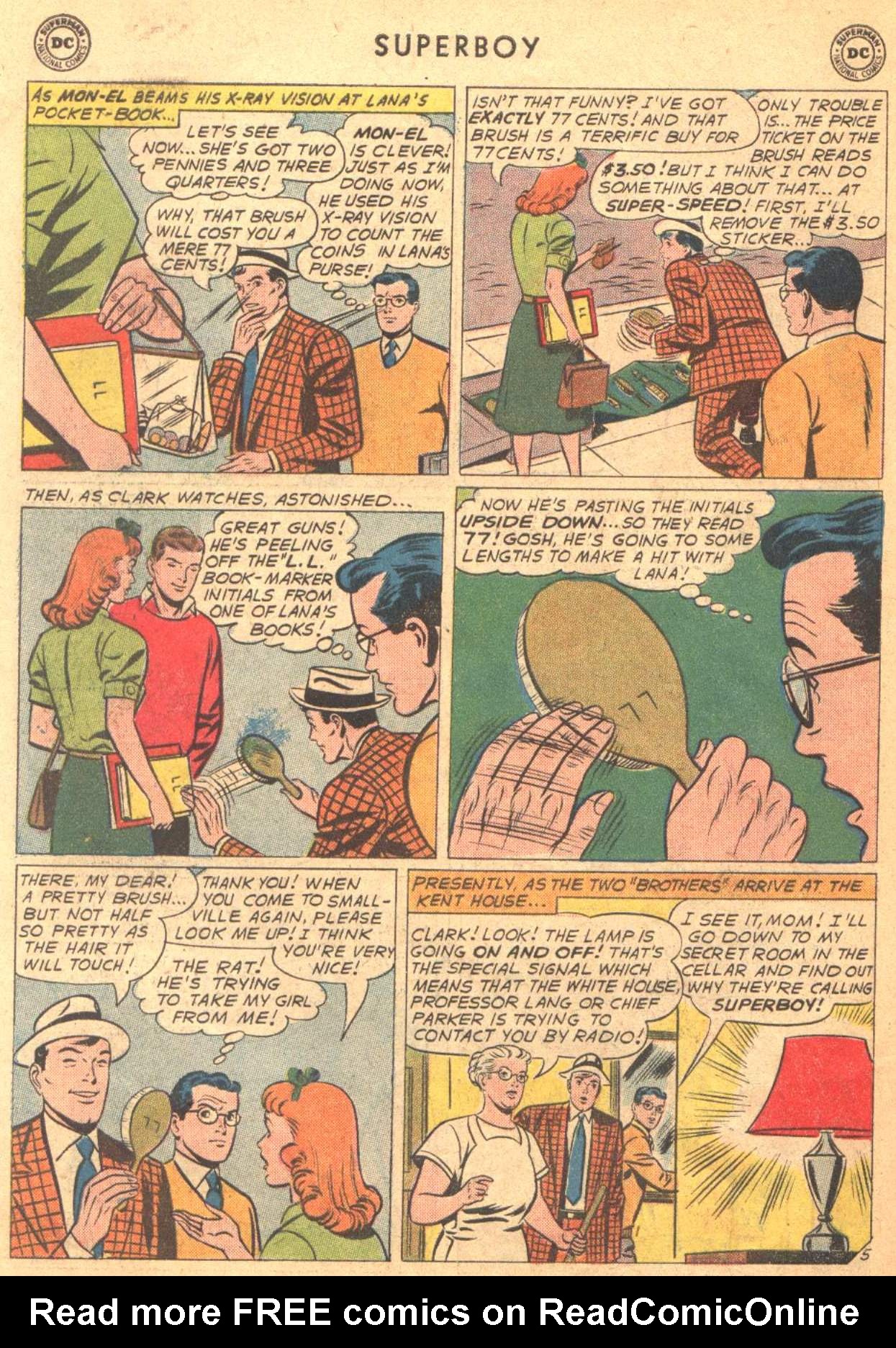 Read online Superboy (1949) comic -  Issue #89 - 16