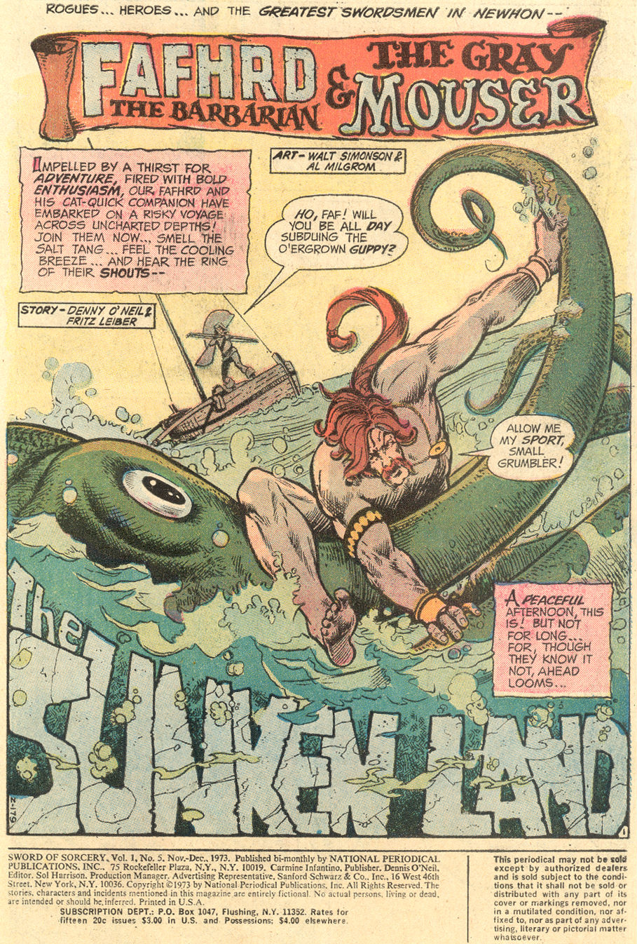 Read online Sword of Sorcery (1973) comic -  Issue #5 - 3