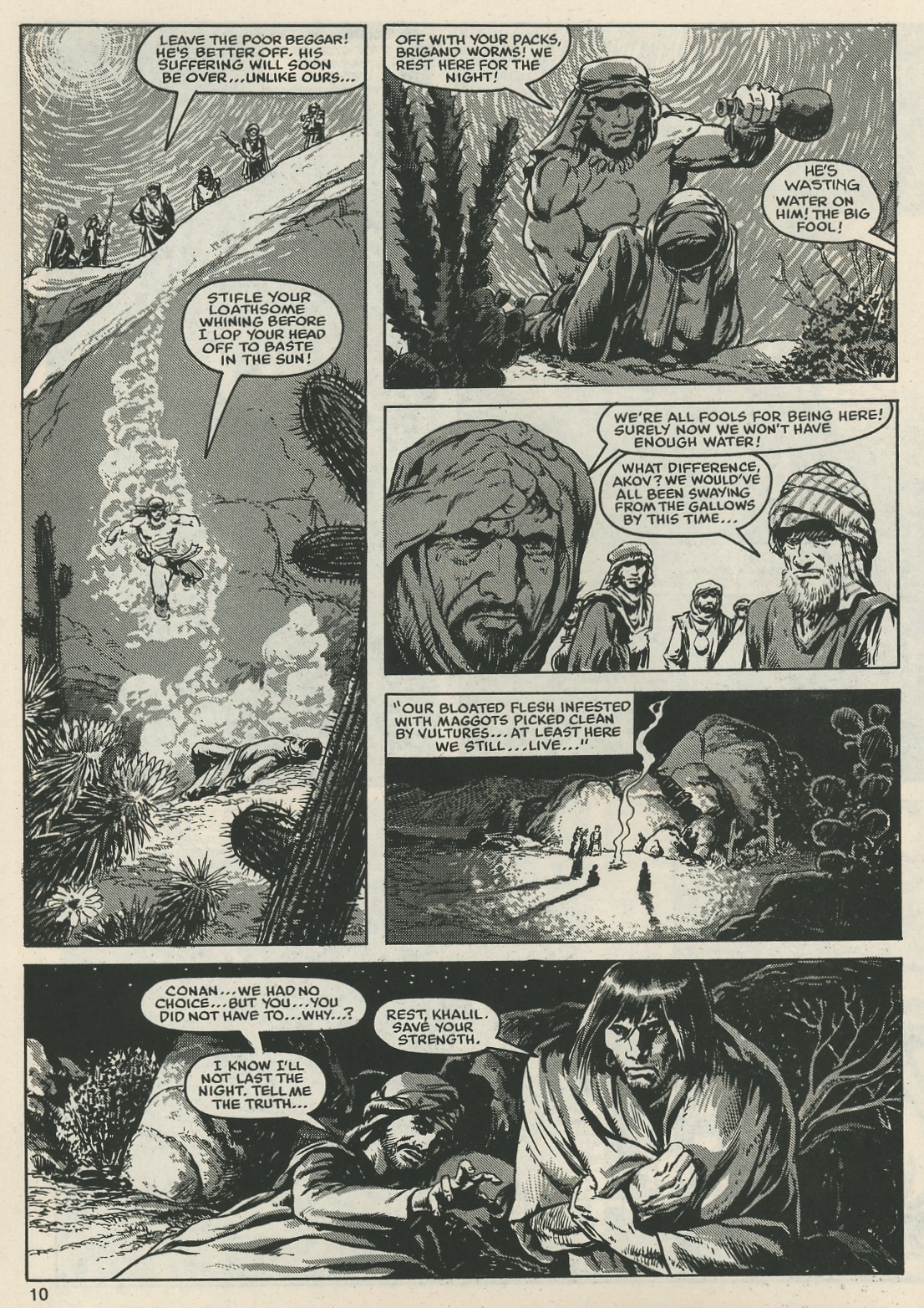 Read online The Savage Sword Of Conan comic -  Issue #117 - 9