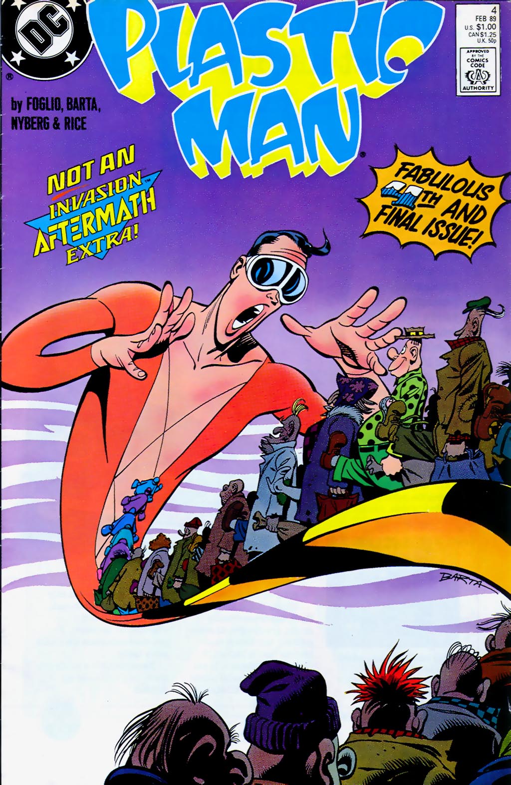 Read online Plastic Man (1988) comic -  Issue #4 - 1