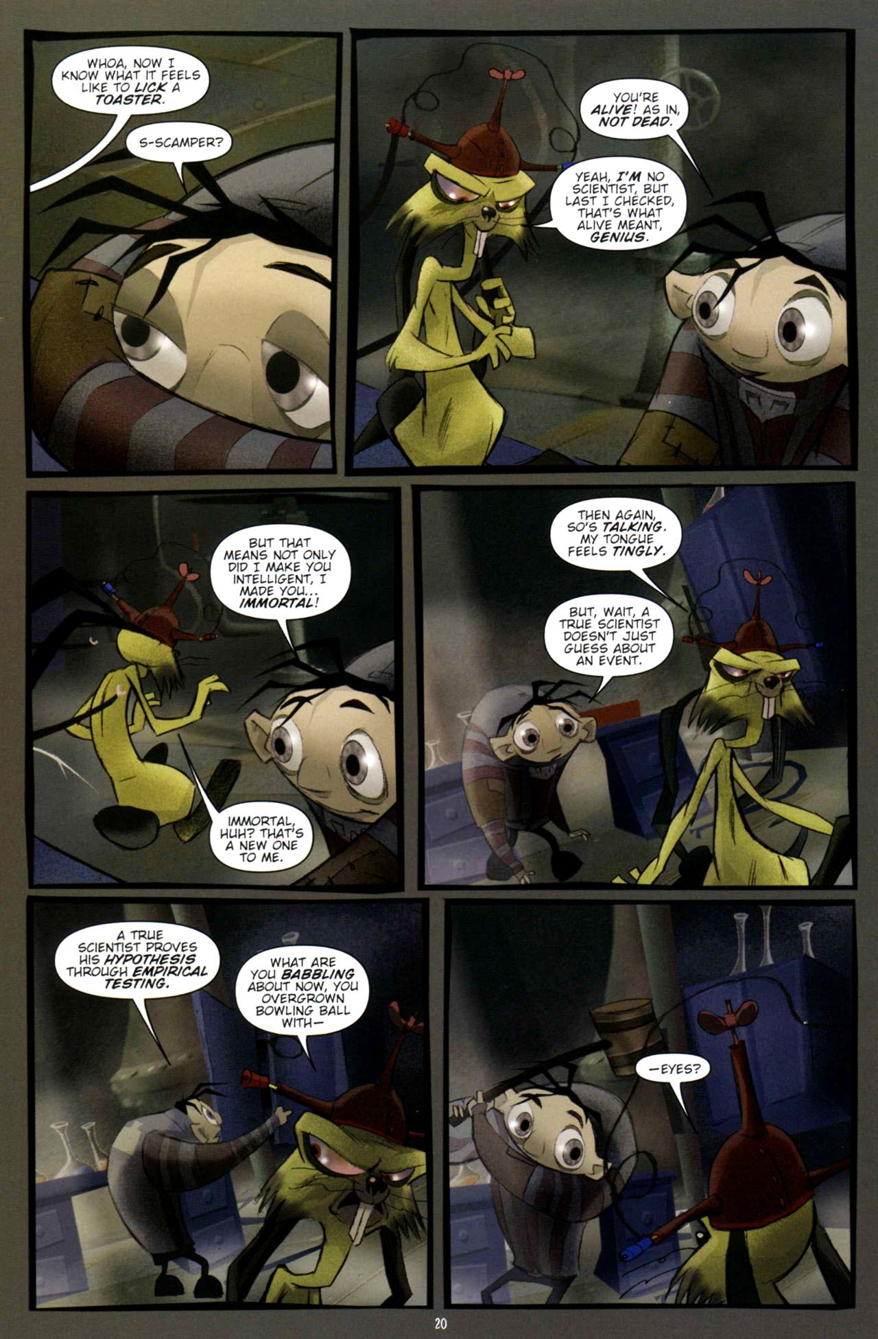 Read online Igor Movie Prequel comic -  Issue #1 - 22