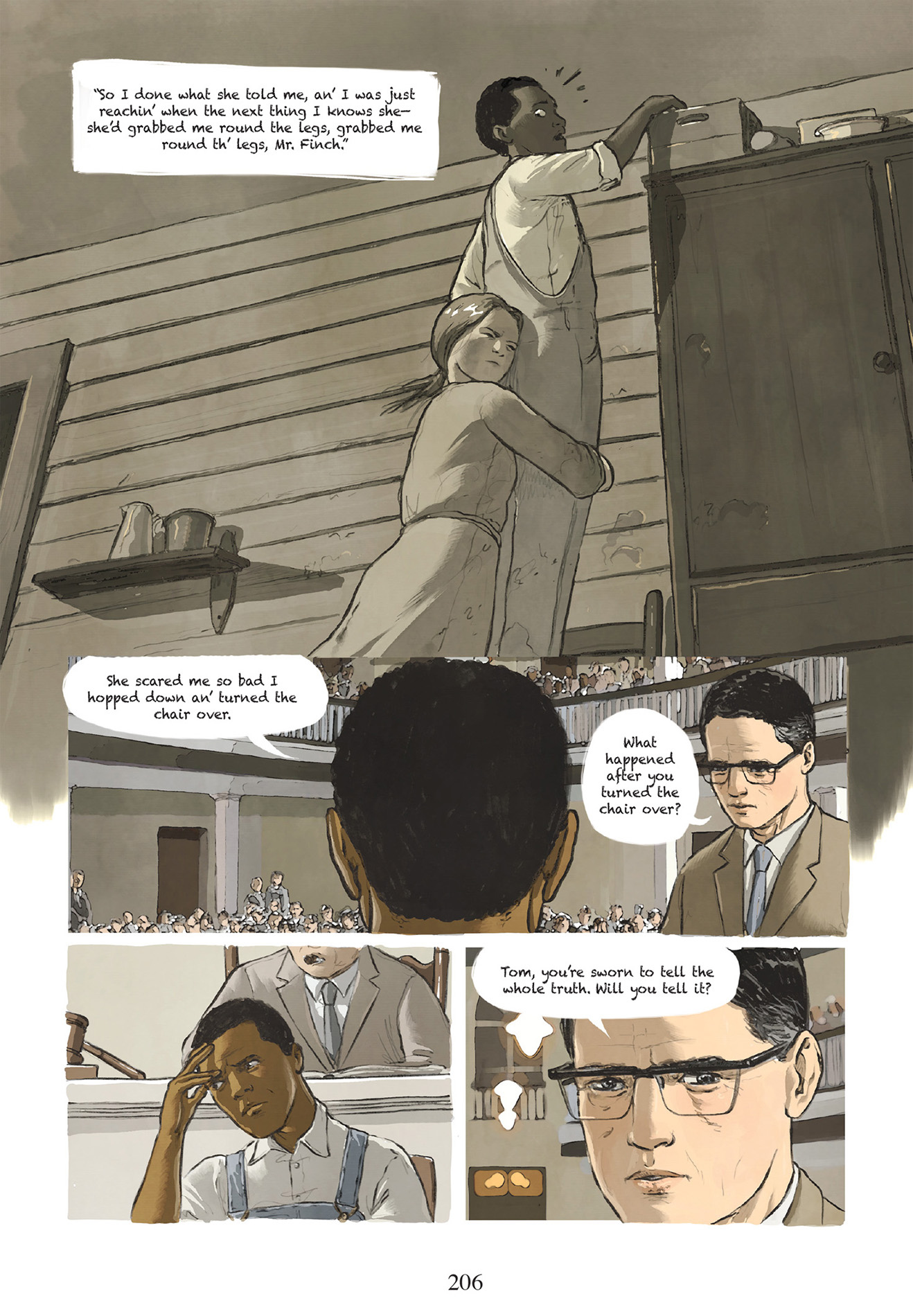 Read online To Kill a Mockingbird: A Graphic Novel comic -  Issue # TPB (Part 3) - 20
