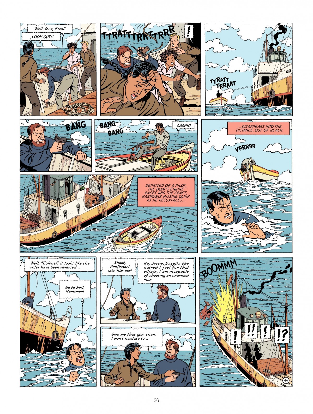 Read online Blake & Mortimer comic -  Issue #14 - 36