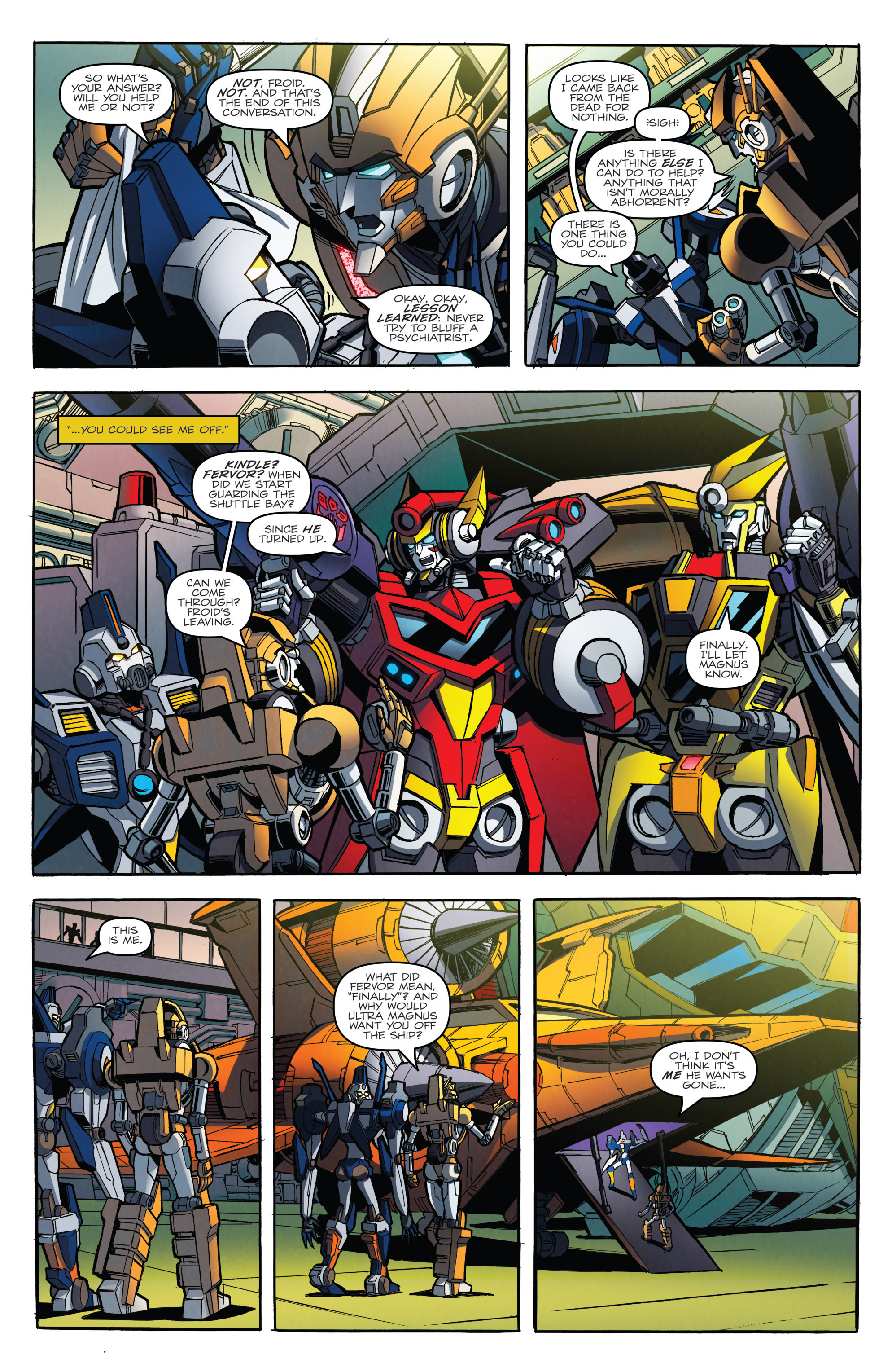 Read online The Transformers: More Than Meets The Eye comic -  Issue #48 - 18