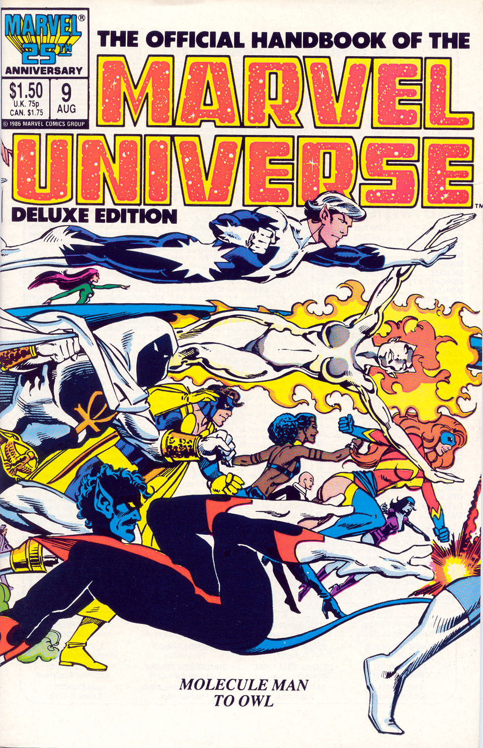 Read online The Official Handbook of the Marvel Universe Deluxe Edition comic -  Issue #9 - 1