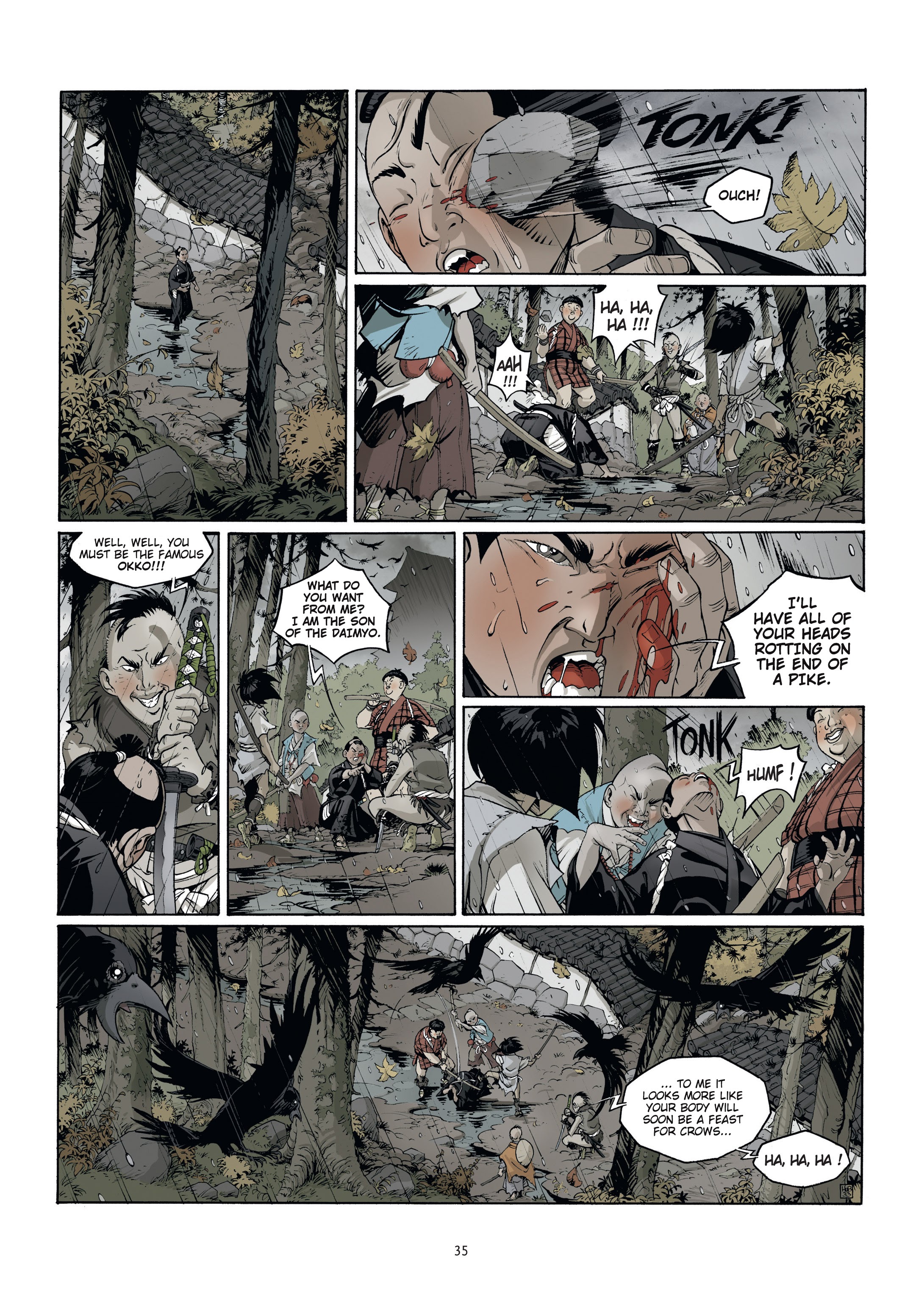 Read online Okko: The Cycle Of Emptiness comic -  Issue #1 - 35