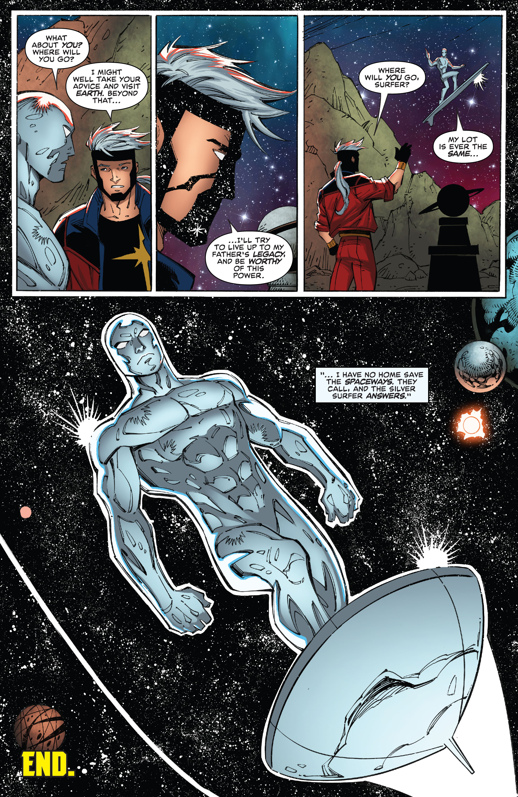 Read online Silver Surfer Rebirth comic -  Issue #5 - 19