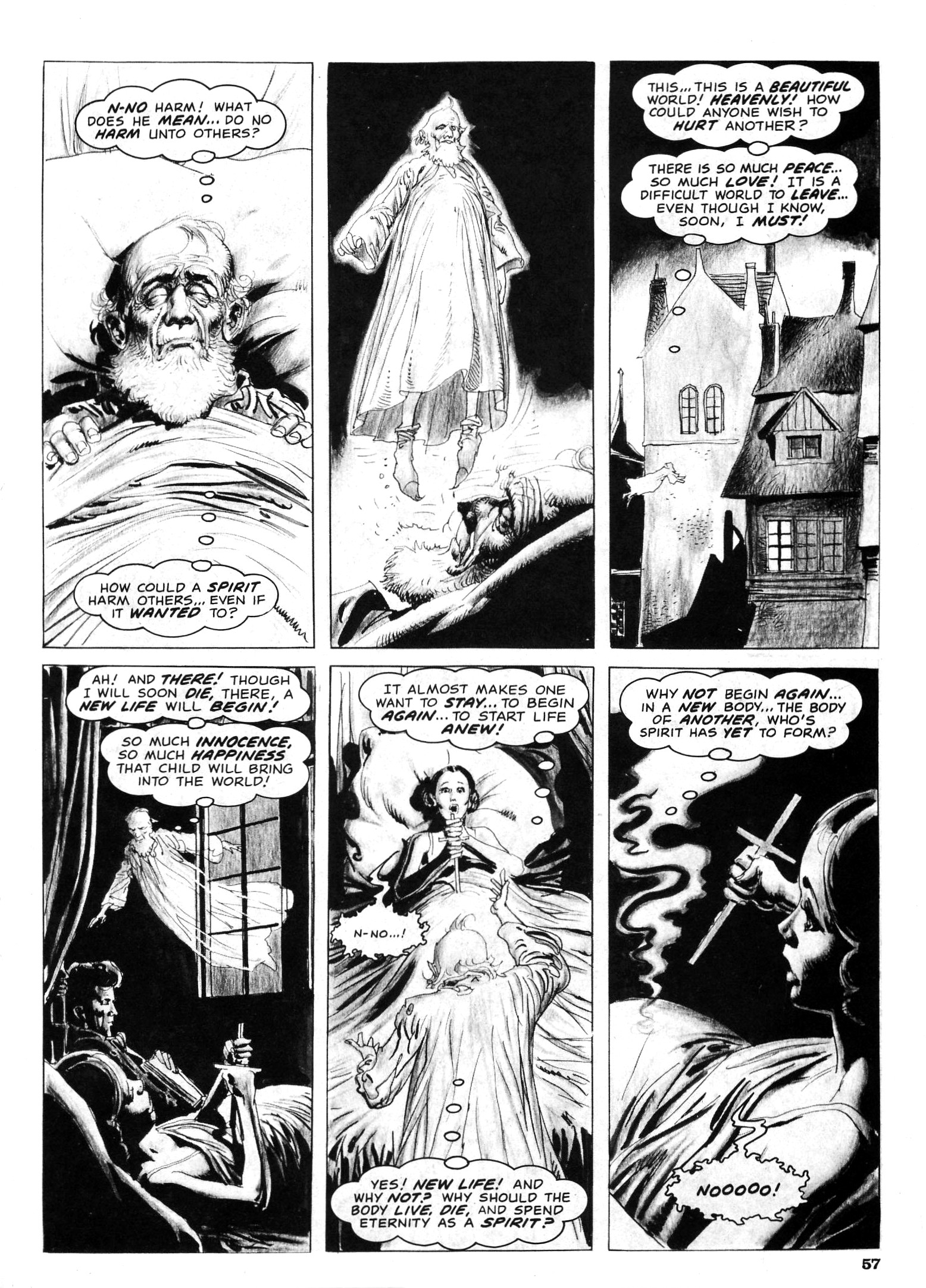Read online Vampirella (1969) comic -  Issue #92 - 57