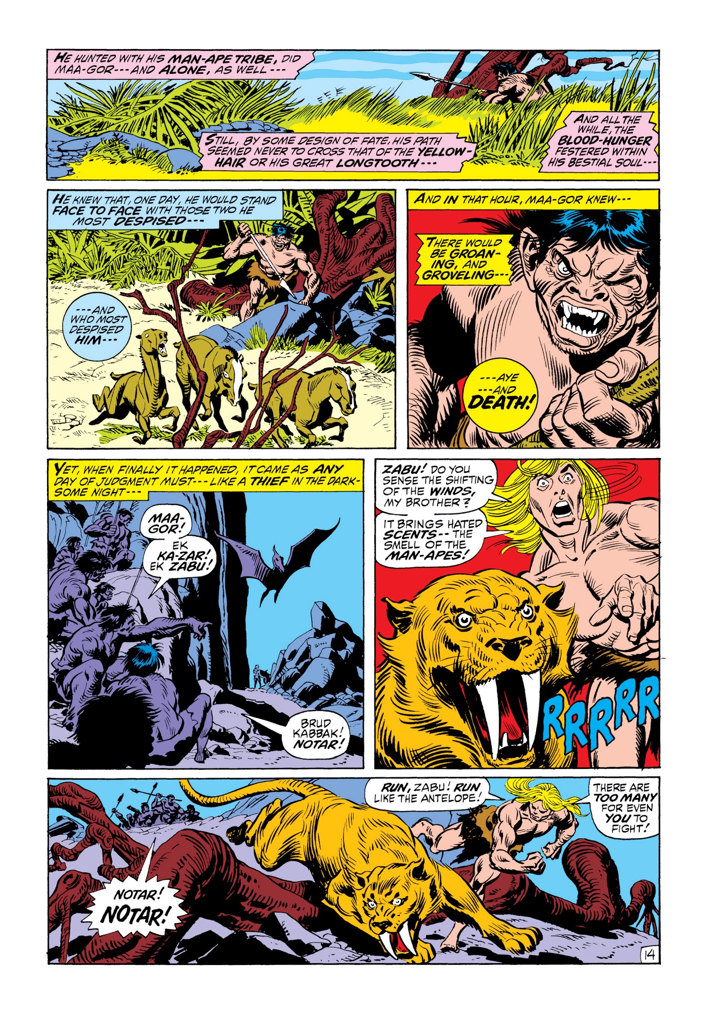 Read online Marvel Masterworks: Ka-Zar comic -  Issue # TPB 1 (Part 2) - 82