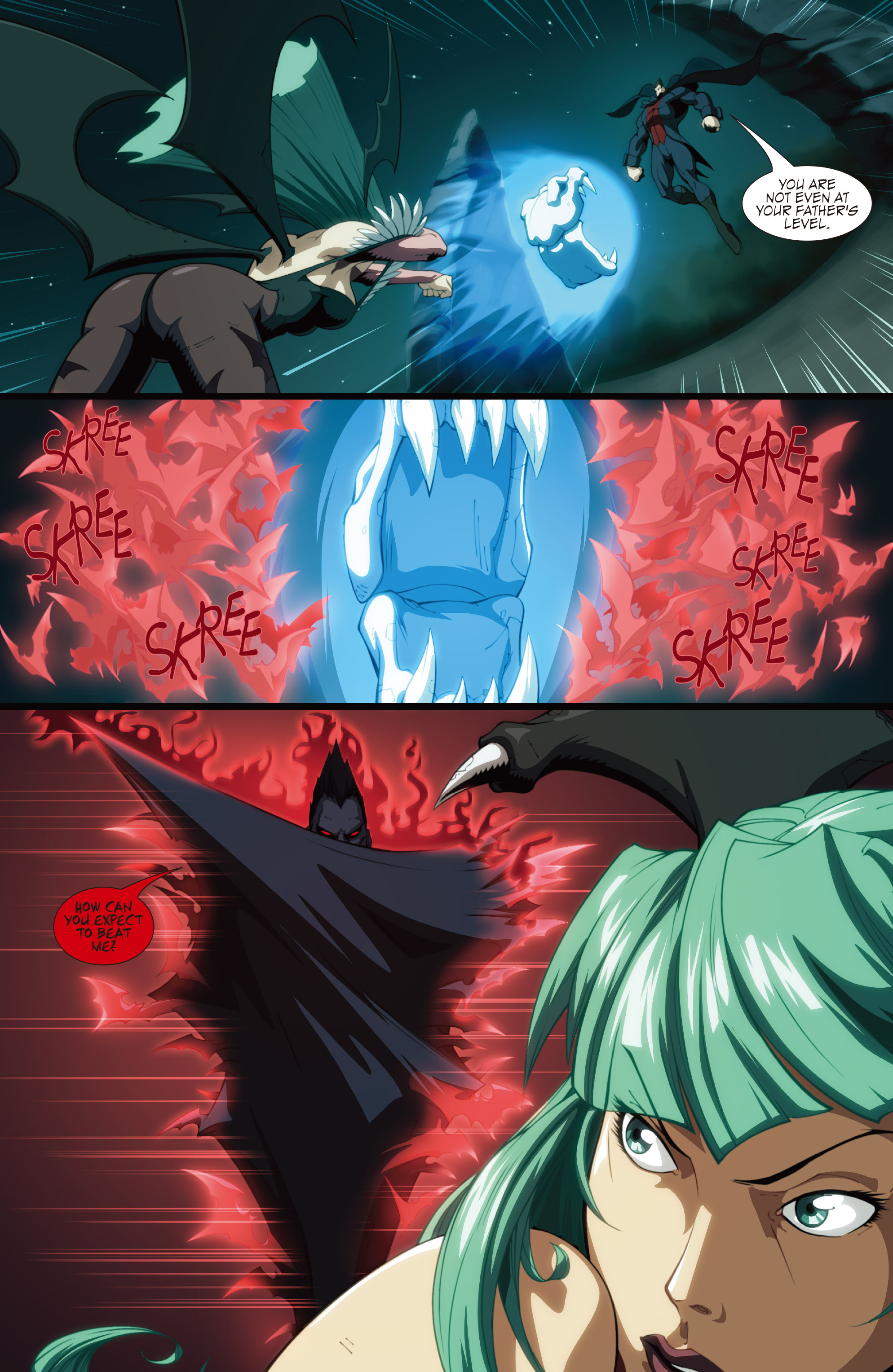 Read online Darkstalkers: The Night Warriors comic -  Issue #3 - 3