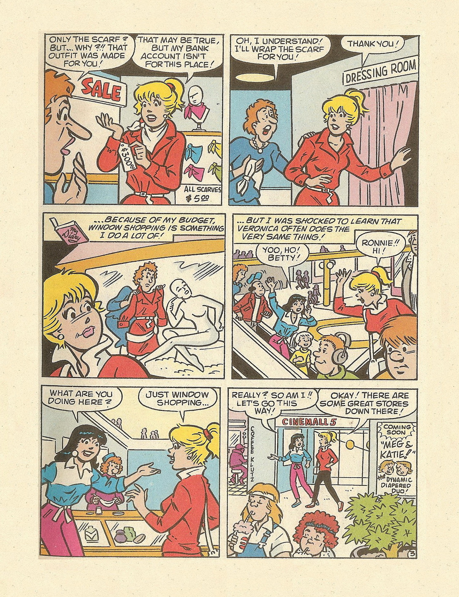 Read online Betty and Veronica Digest Magazine comic -  Issue #93 - 20
