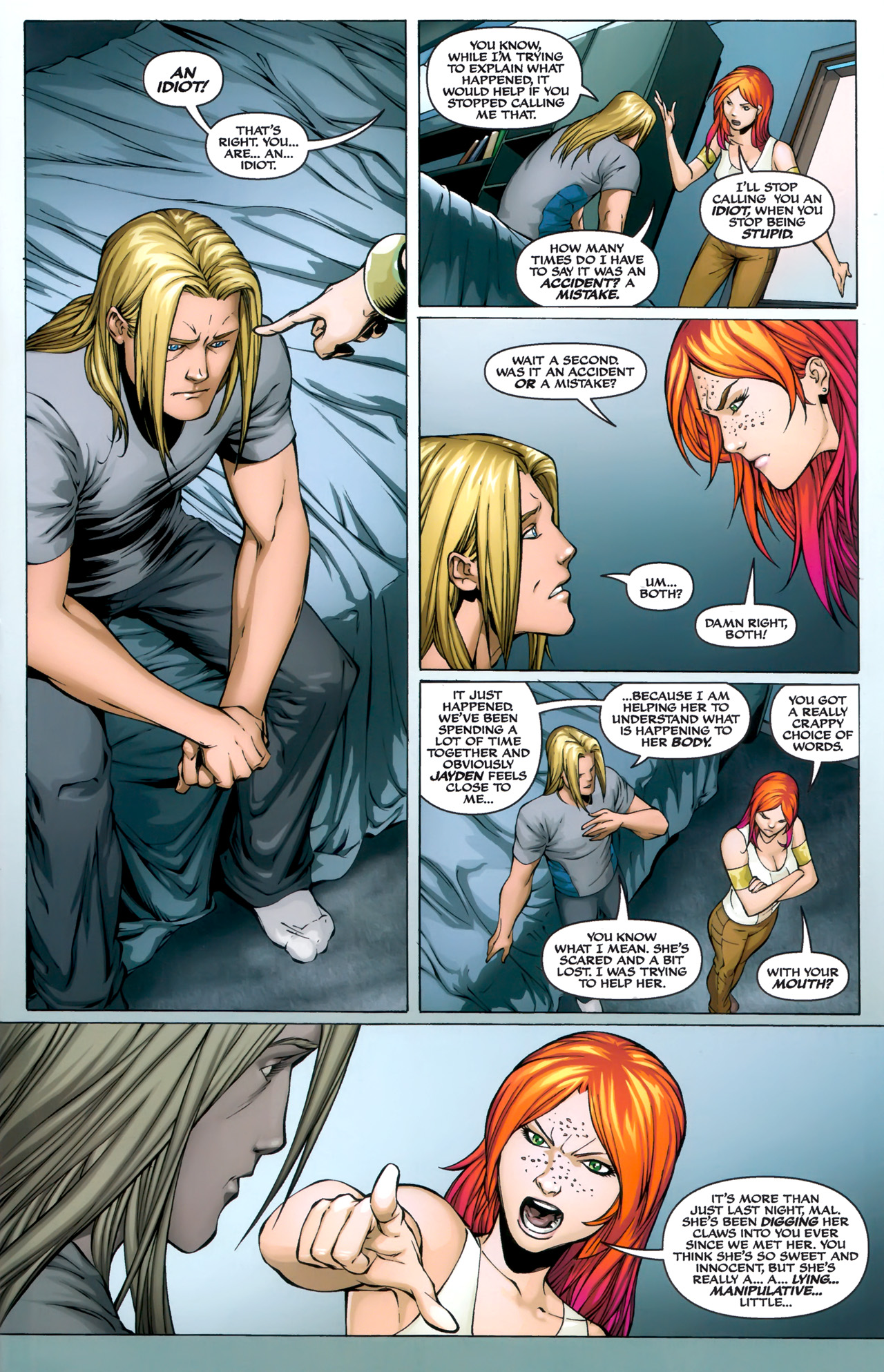 Read online Michael Turner's Soulfire (2009) comic -  Issue #5 - 16