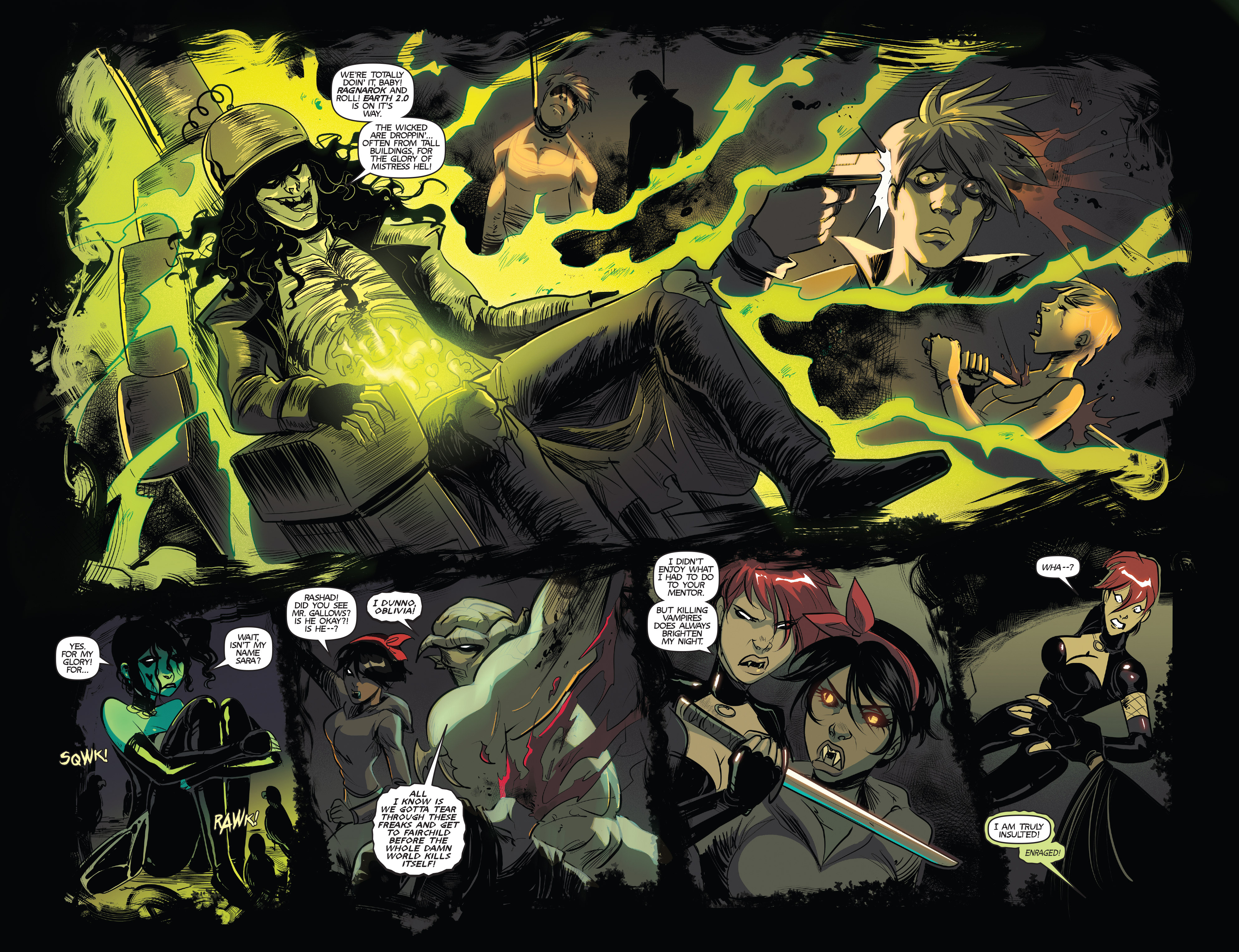 Read online Chaos! comic -  Issue #6 - 6