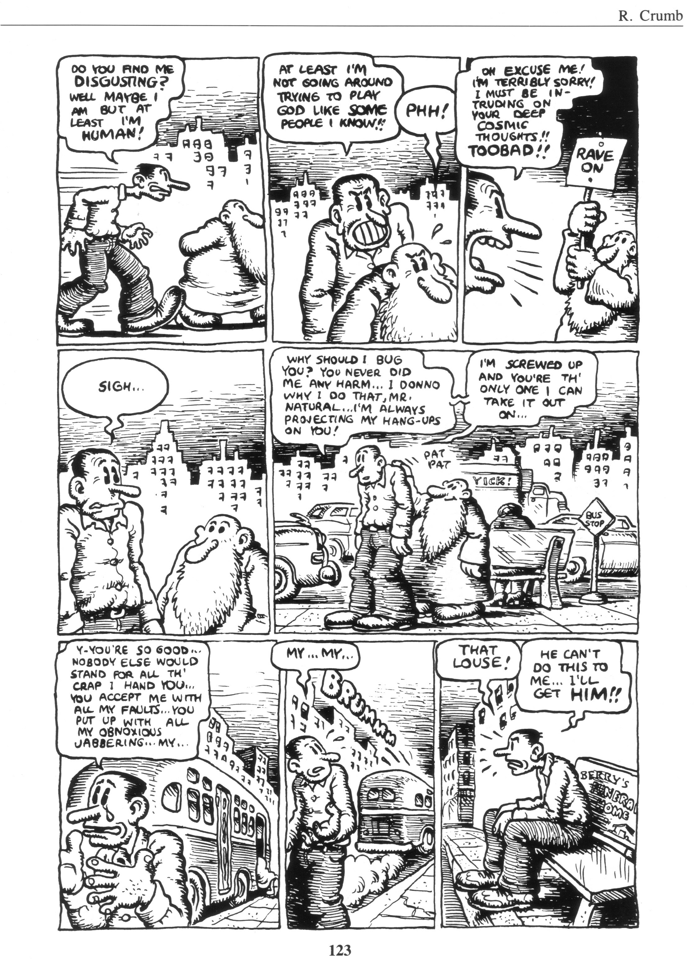 Read online The Complete Crumb Comics comic -  Issue # TPB 7 - 131