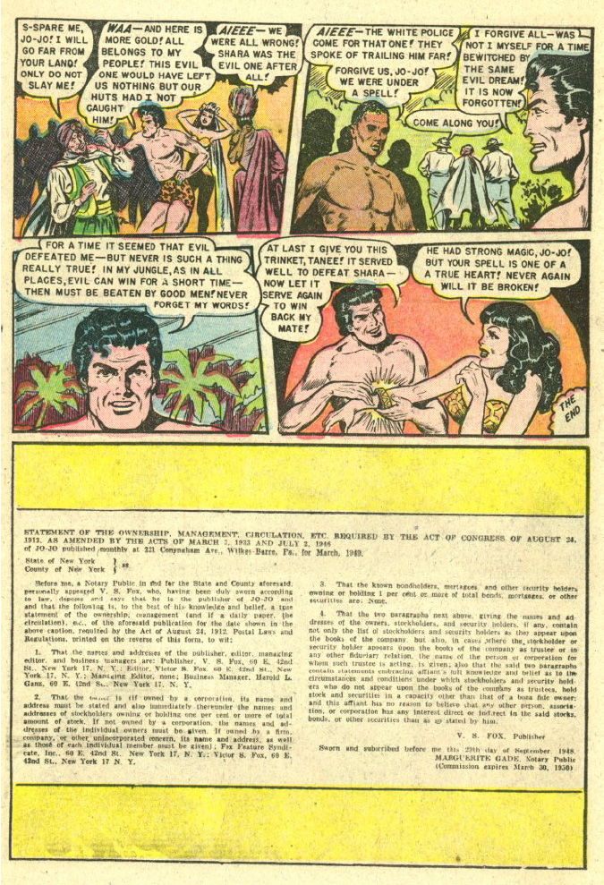 Read online Jo-Jo Congo King comic -  Issue #25 - 18