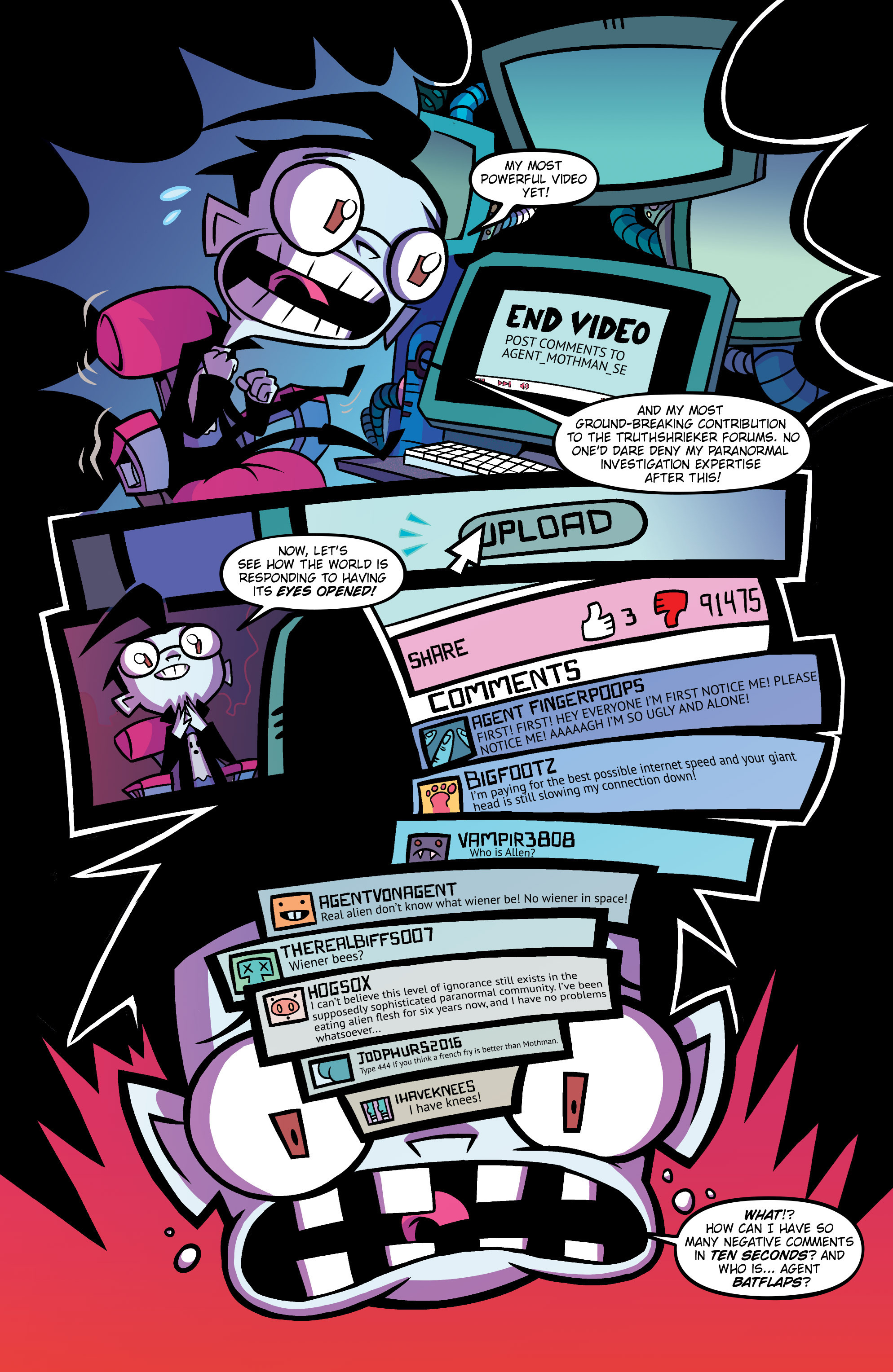 Read online Invader Zim comic -  Issue #9 - 4