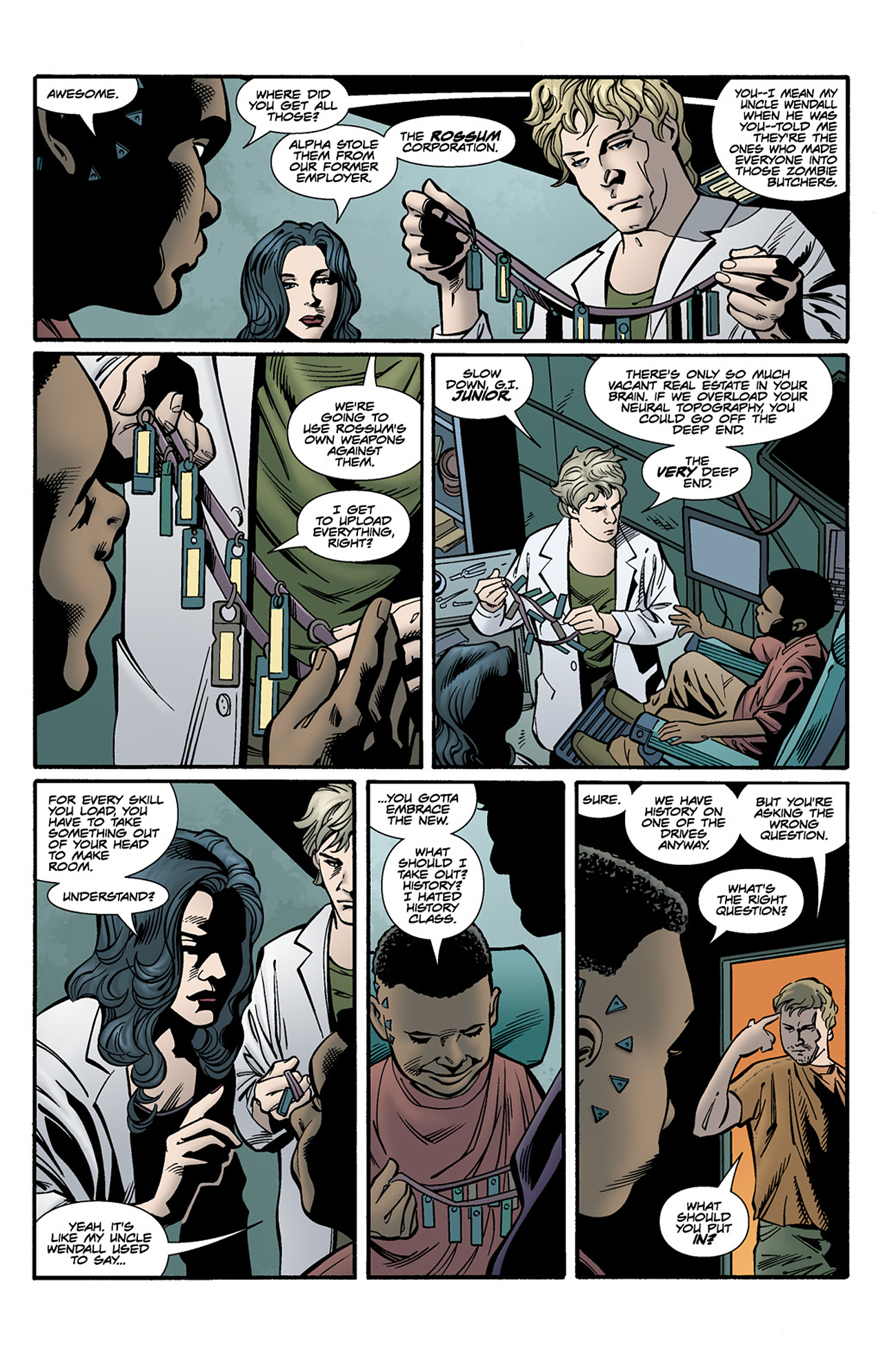 Read online Dollhouse comic -  Issue #1 - 9