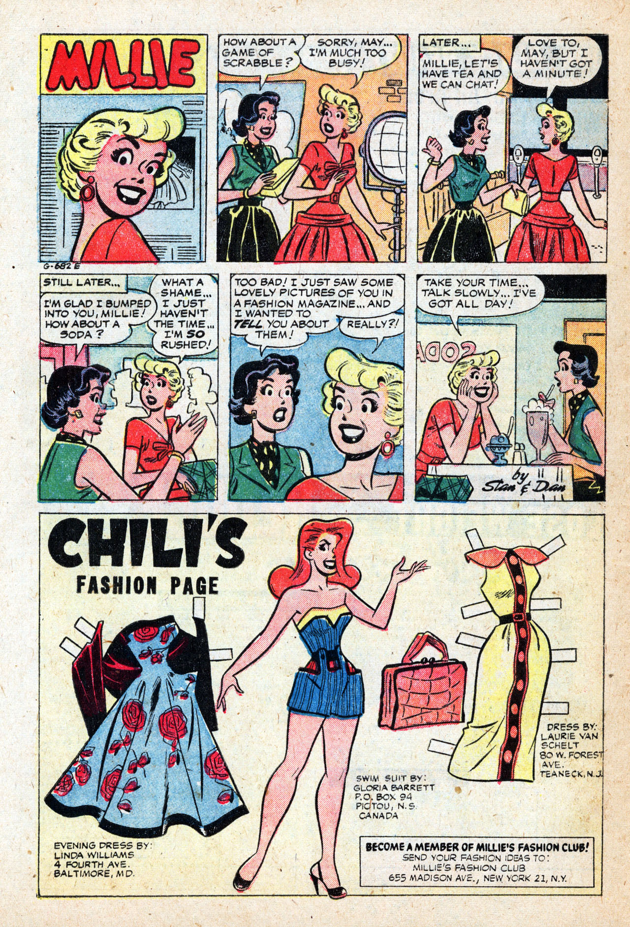 Read online Millie the Model comic -  Issue #63 - 28