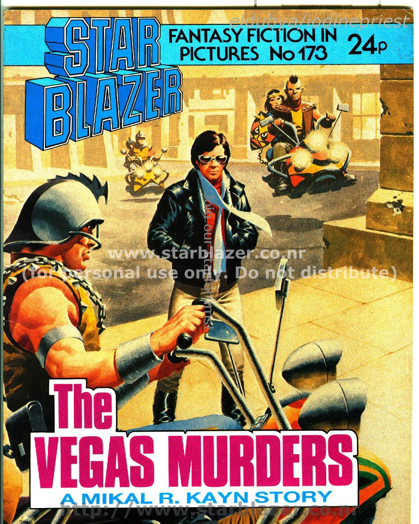 Read online Starblazer comic -  Issue #173 - 2