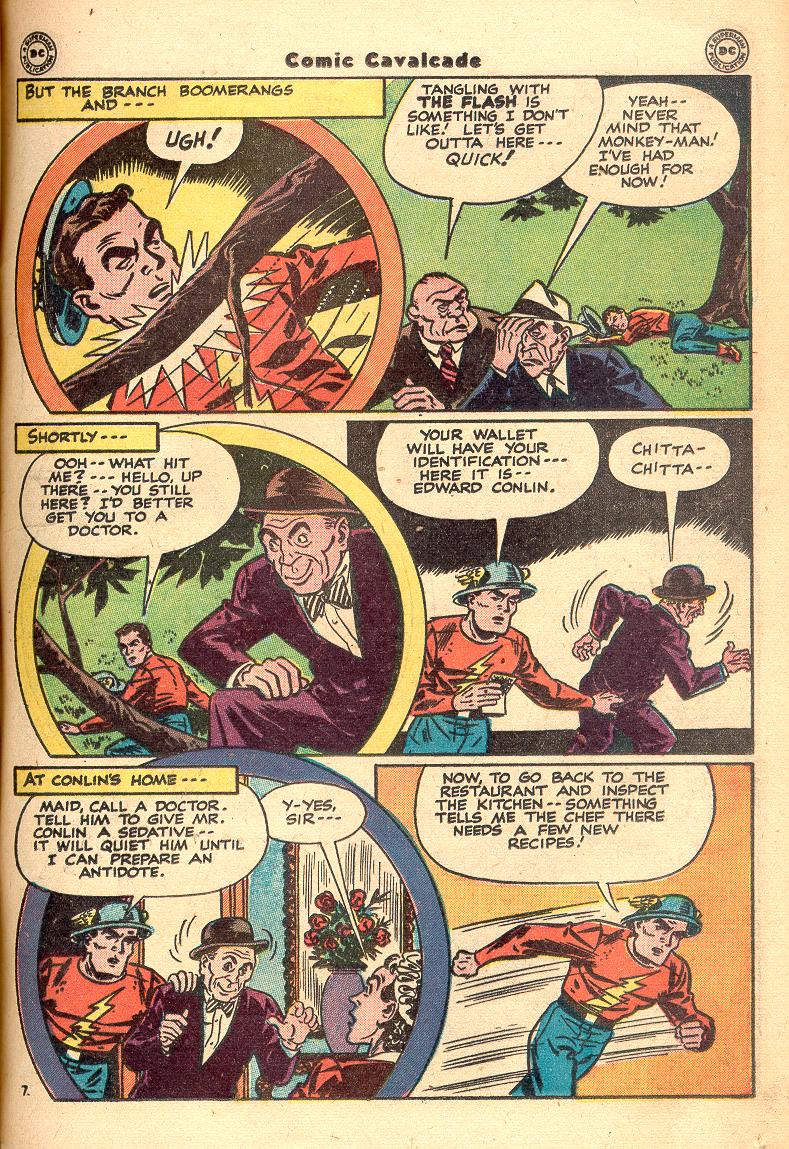 Read online Comic Cavalcade comic -  Issue #20 - 35