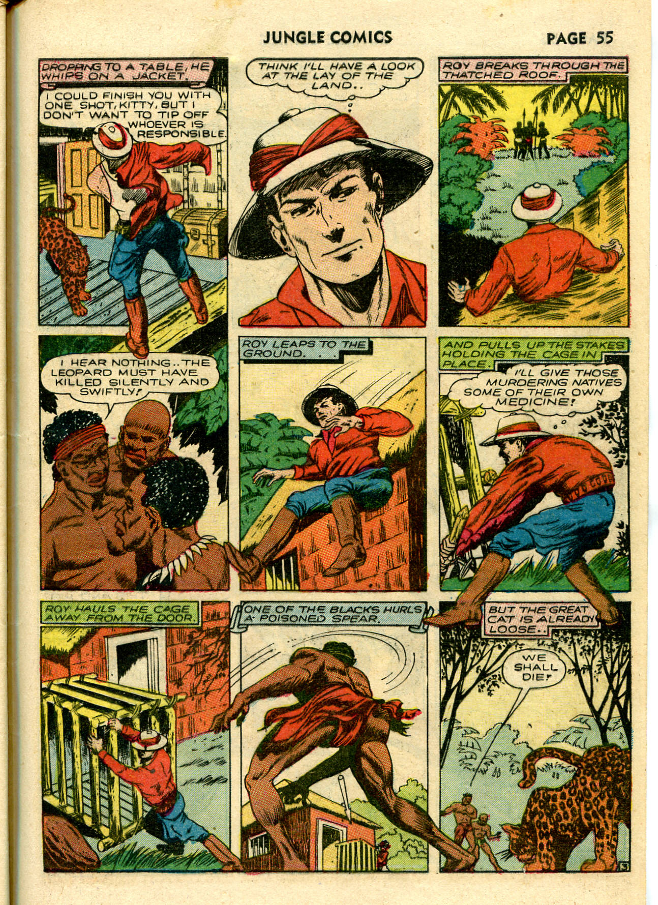 Read online Jungle Comics comic -  Issue #26 - 57