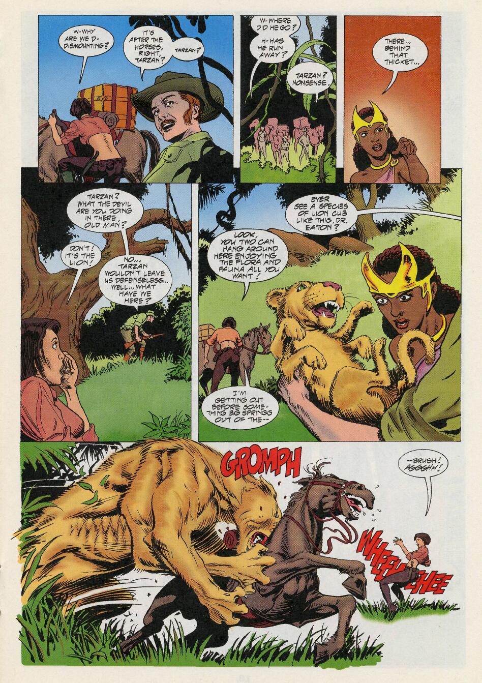 Read online Tarzan (1996) comic -  Issue #1 - 17