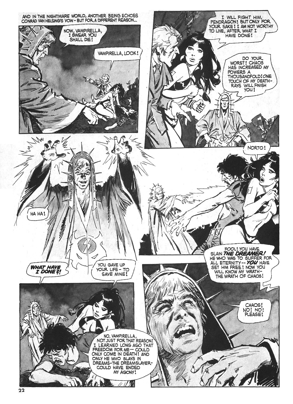 Read online Vampirella (1969) comic -  Issue #17 - 22