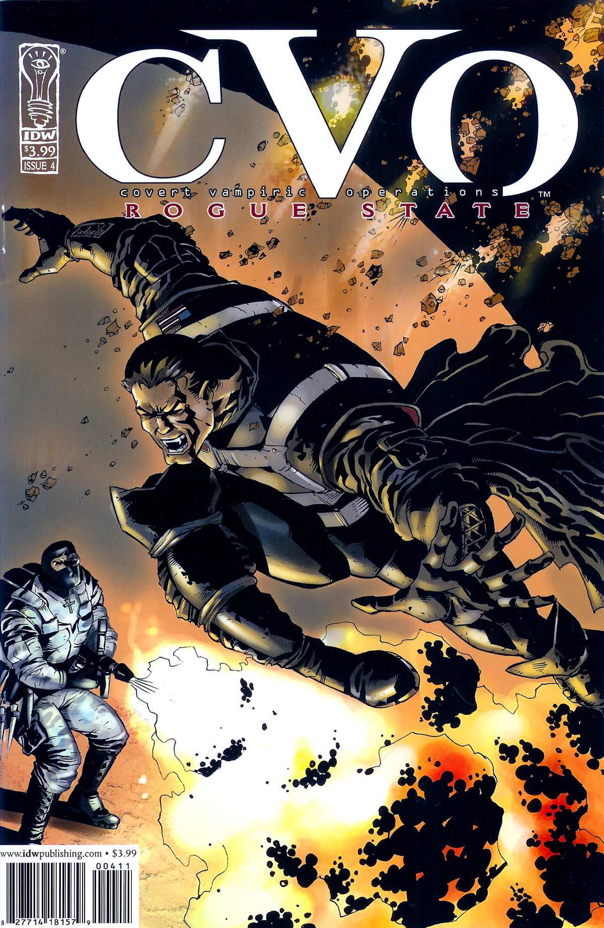 Read online CVO: Covert Vampiric Operations - Rogue State comic -  Issue #4 - 1