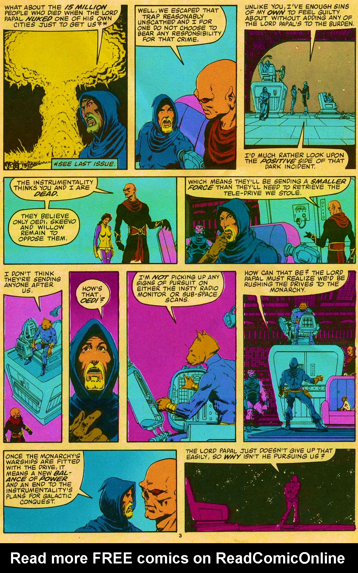 Read online Dreadstar comic -  Issue #4 - 4