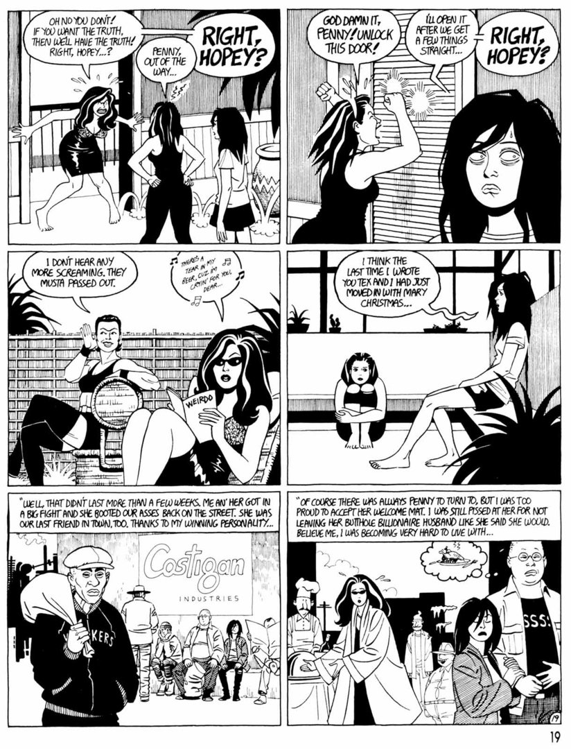 Read online Love and Rockets (1982) comic -  Issue #30 - 22