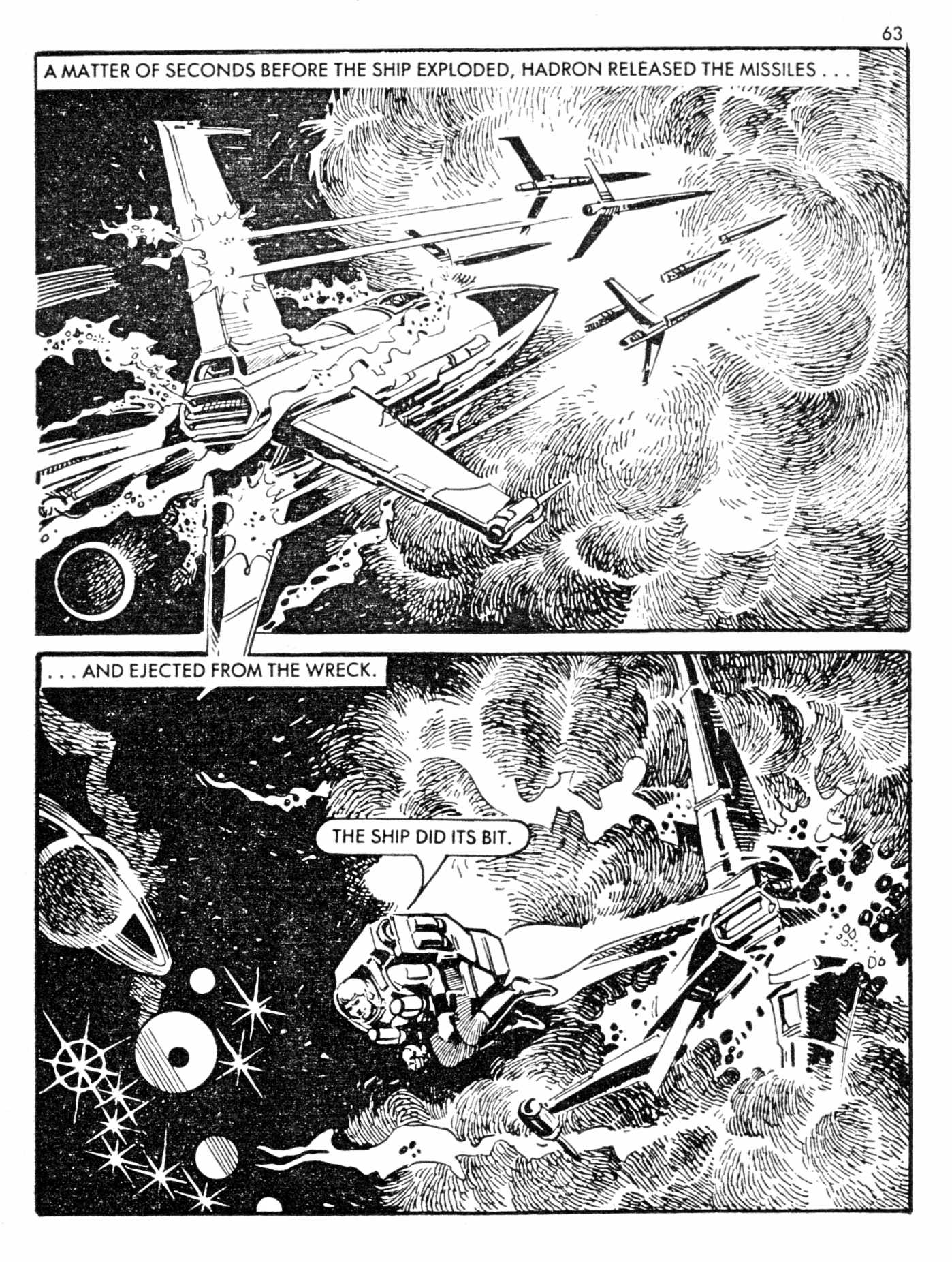 Read online Starblazer comic -  Issue #146 - 63