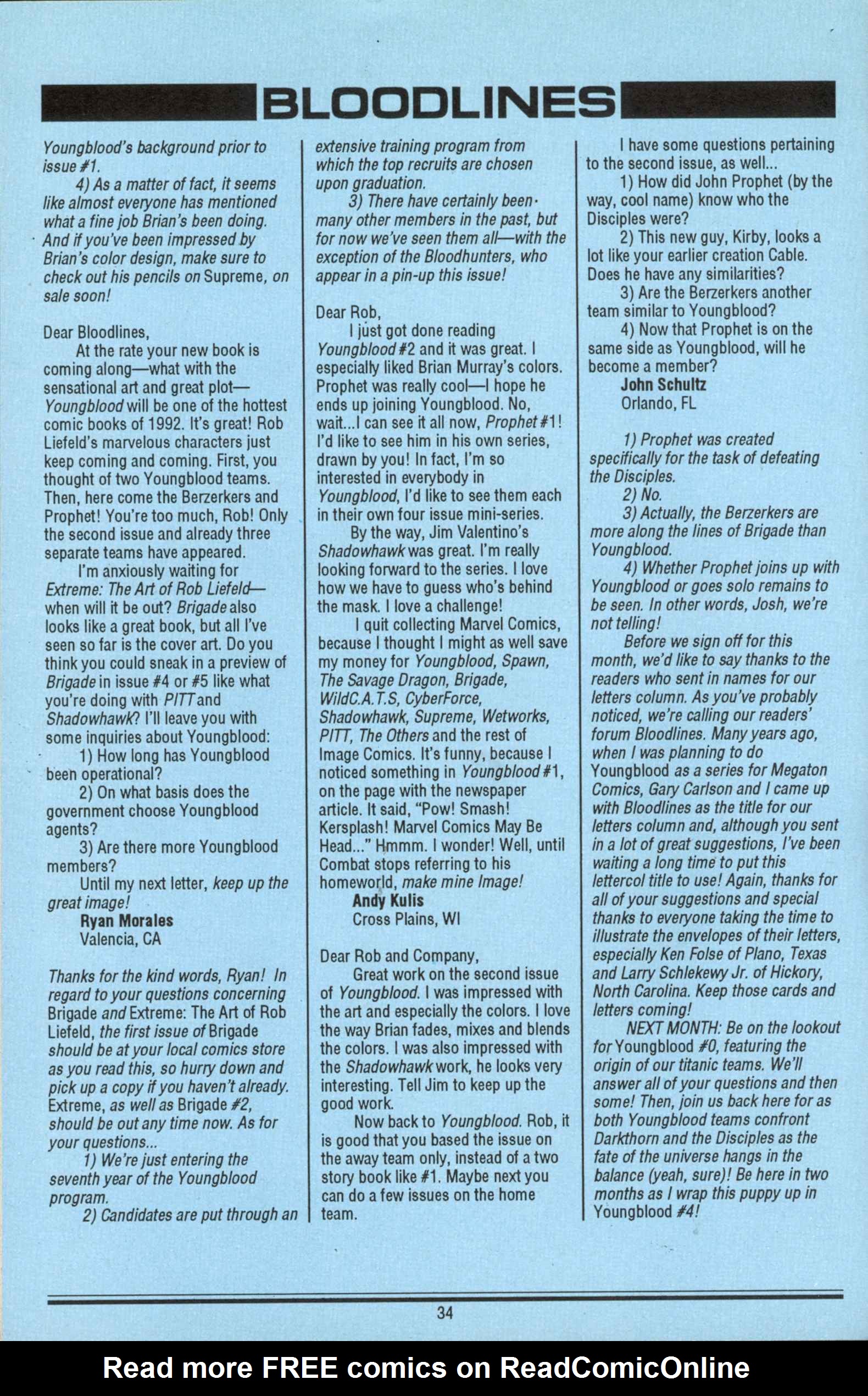 Read online Youngblood (1992) comic -  Issue #3 - 37