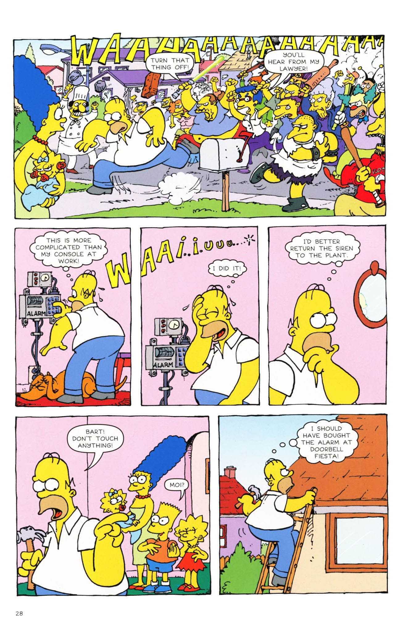Read online Simpsons Comics comic -  Issue #163 - 24