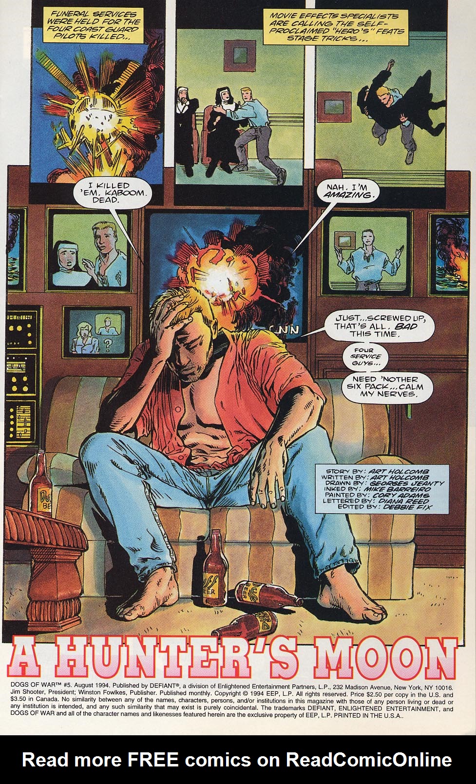Read online Dogs of War comic -  Issue #5 - 4