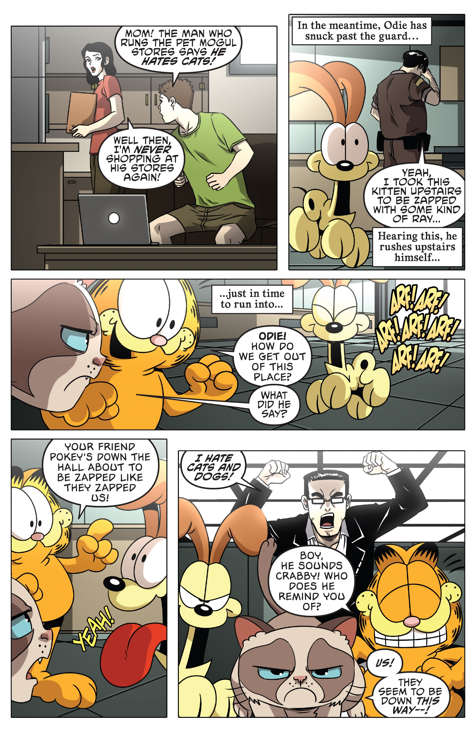 Read online Grumpy Cat/Garfield comic -  Issue #3 - 22