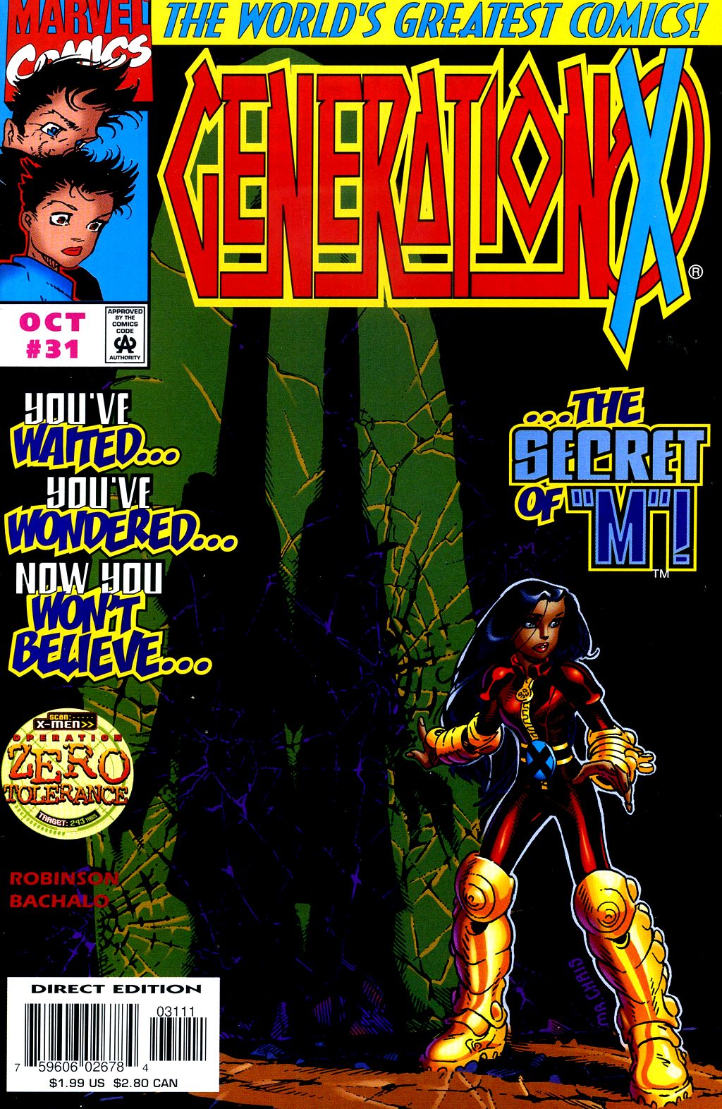 Read online Generation X comic -  Issue #31 - 1