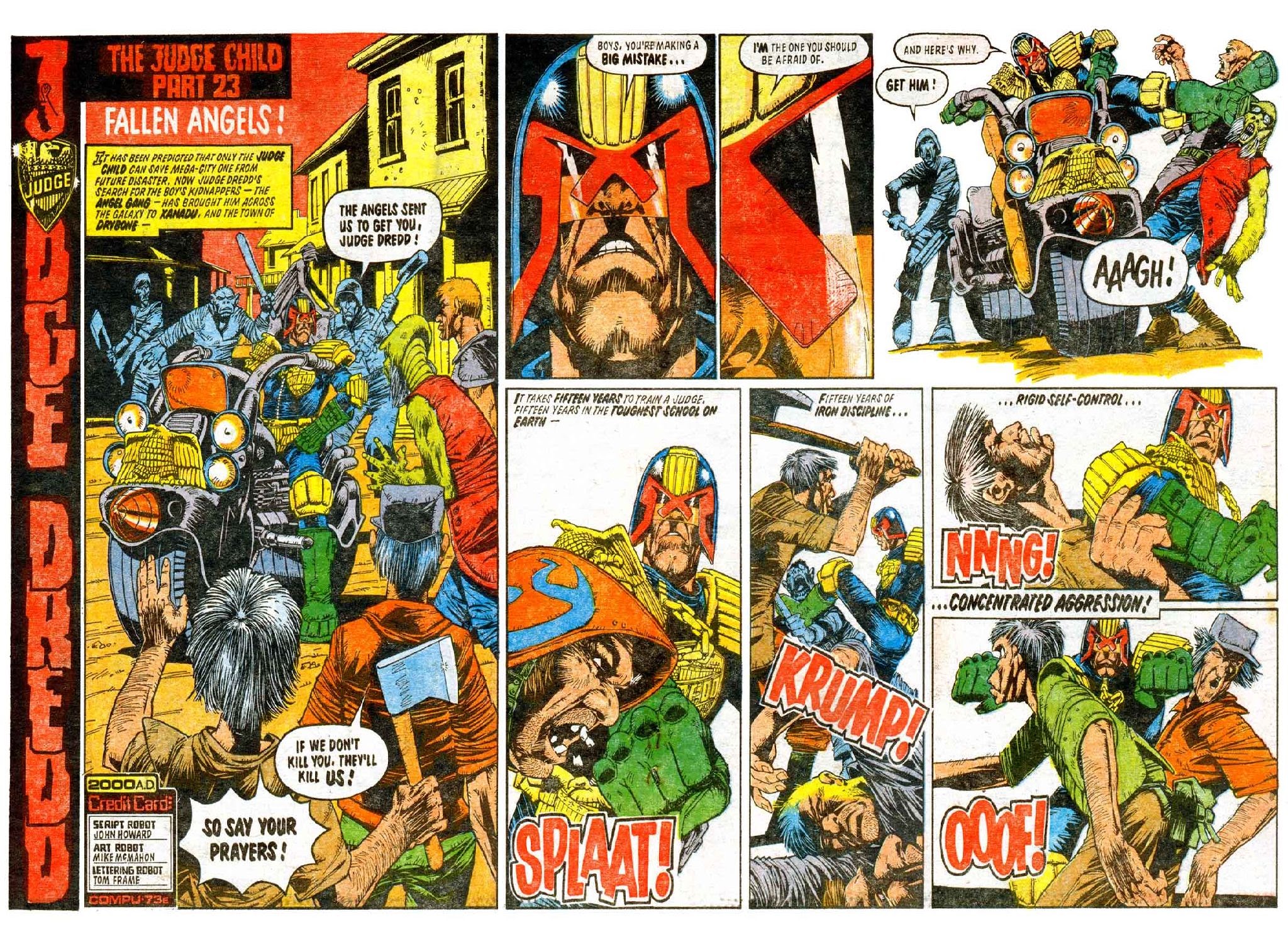 Read online Judge Dredd Epics comic -  Issue # TPB The Judge Child Quest - 116